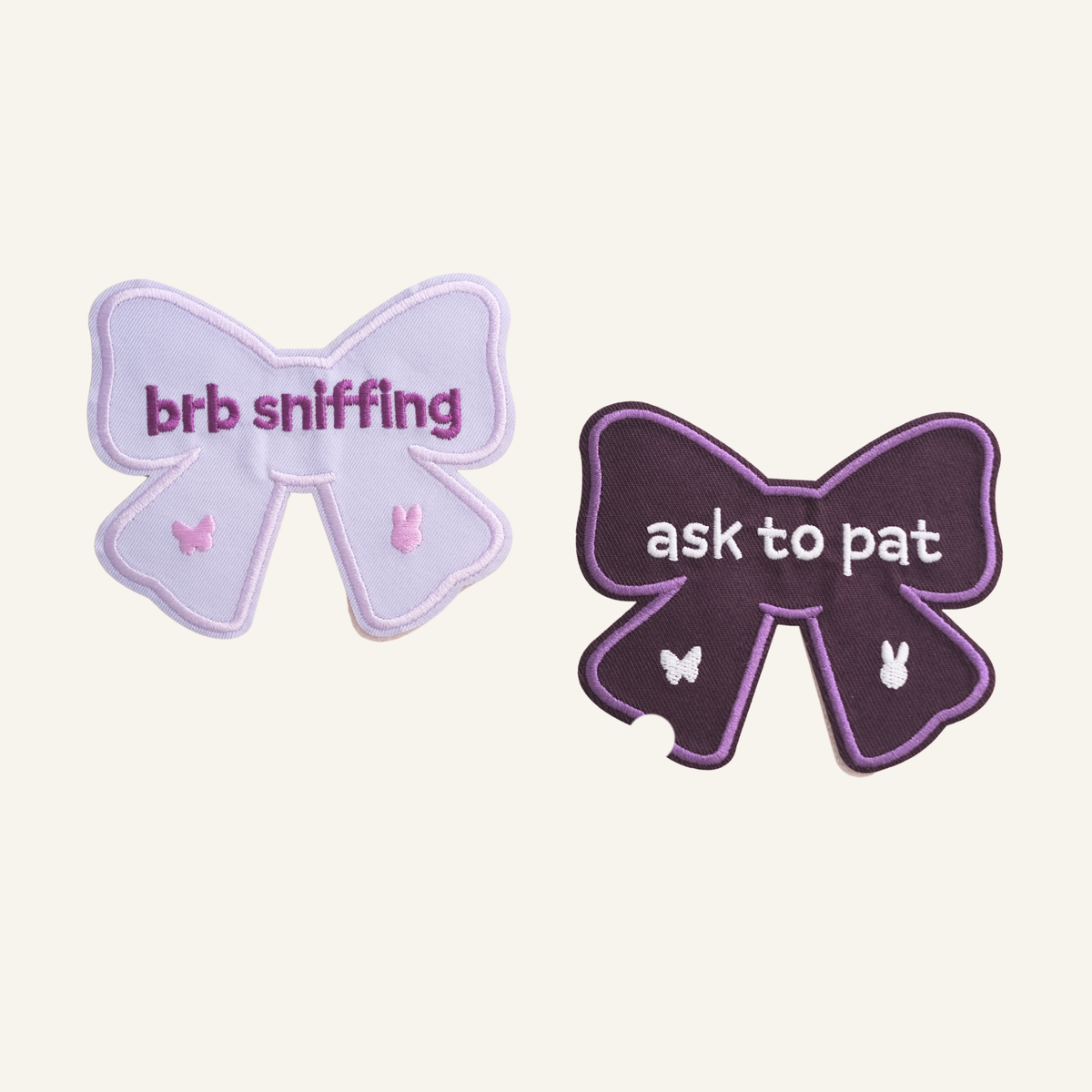 'brb sniffing' attachable patch