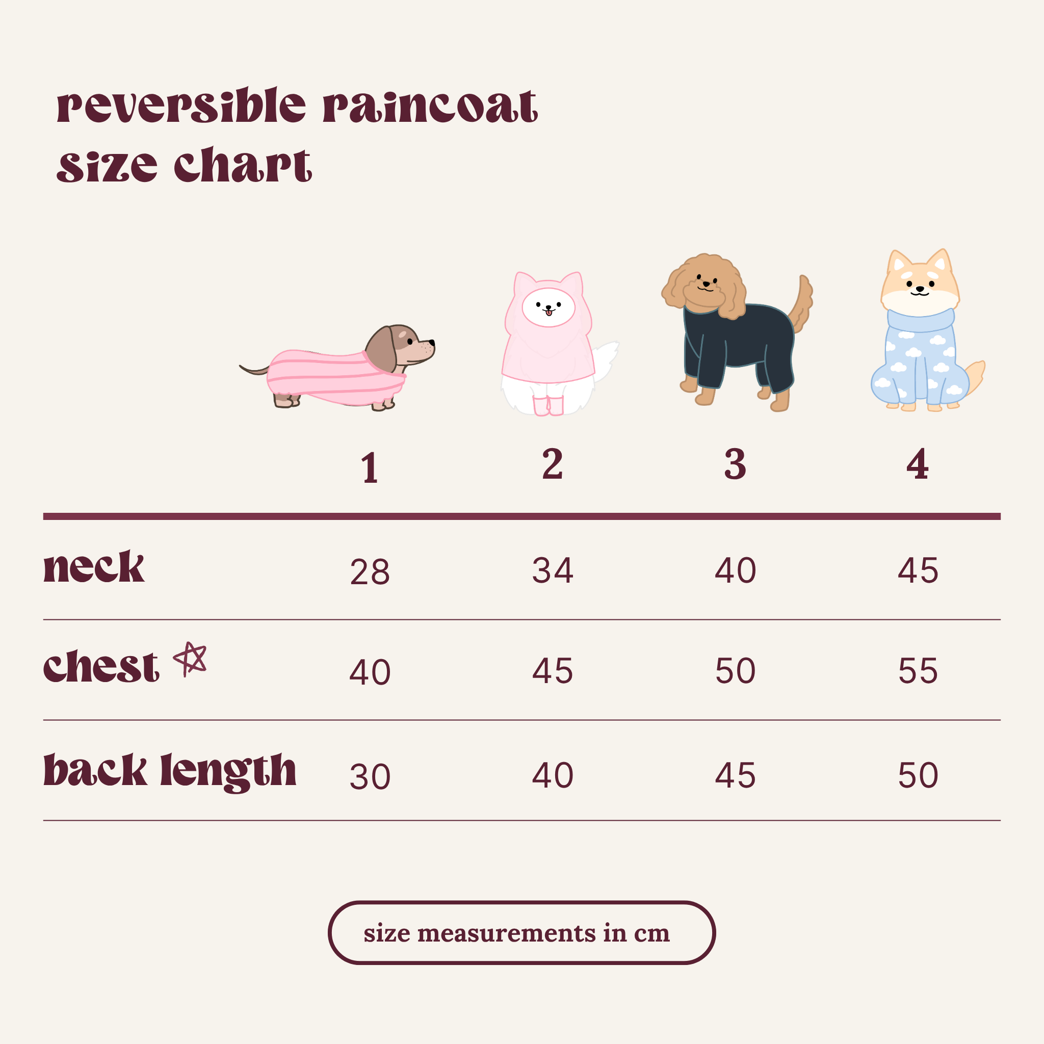 the good girl reversible raincoat