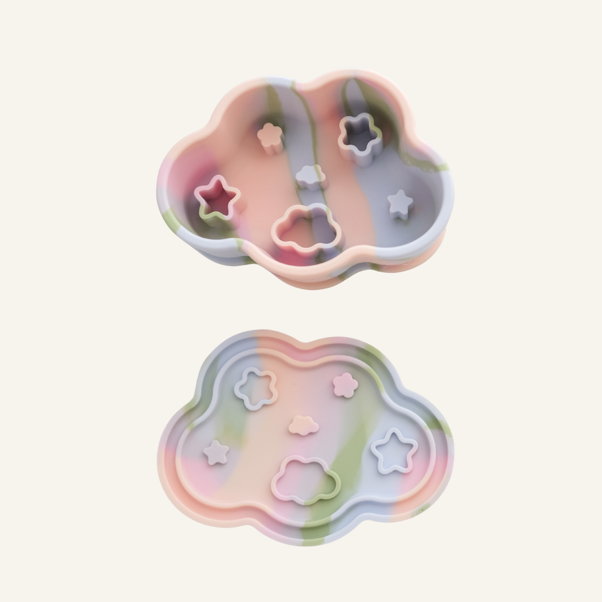 nimbus forage feeder set in rainbow