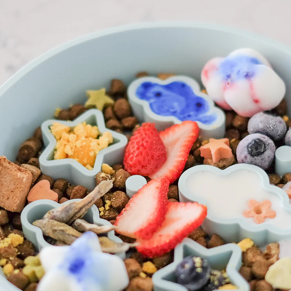 star + cloud slow feeder | emerypets