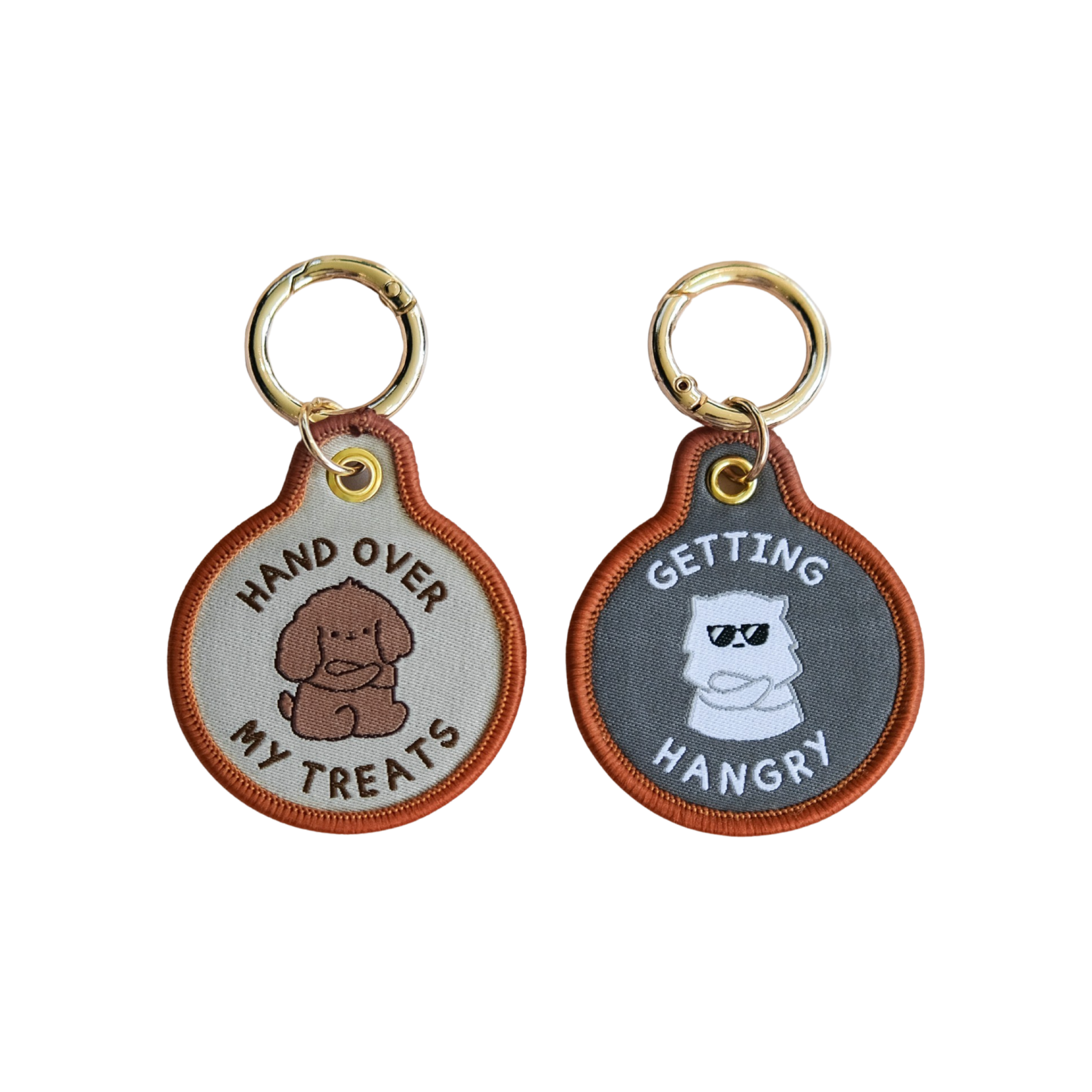 hand over my treats tag