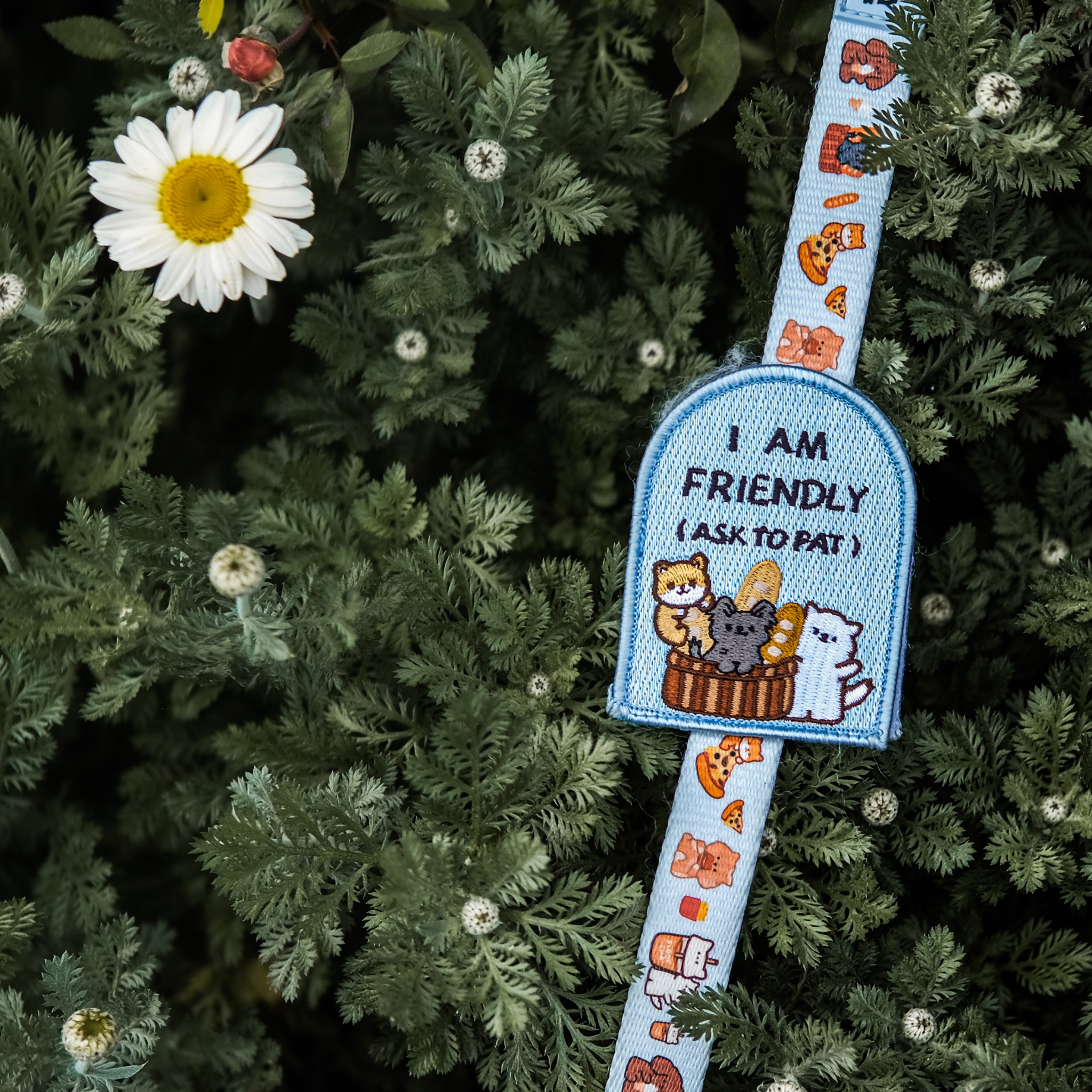 i'm friendly (fury&friends in nyc) attachable patch