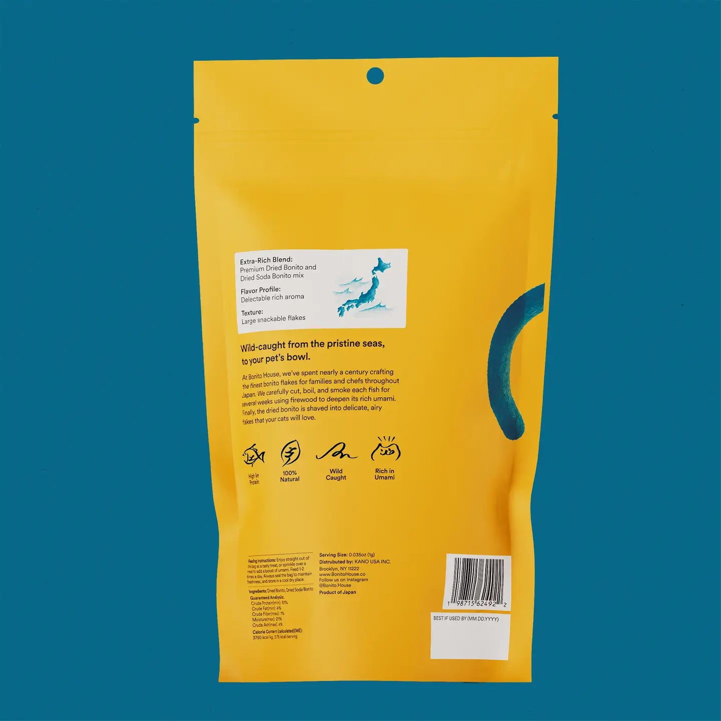 Umami Treats: Bonito Flakes for dogs and cats