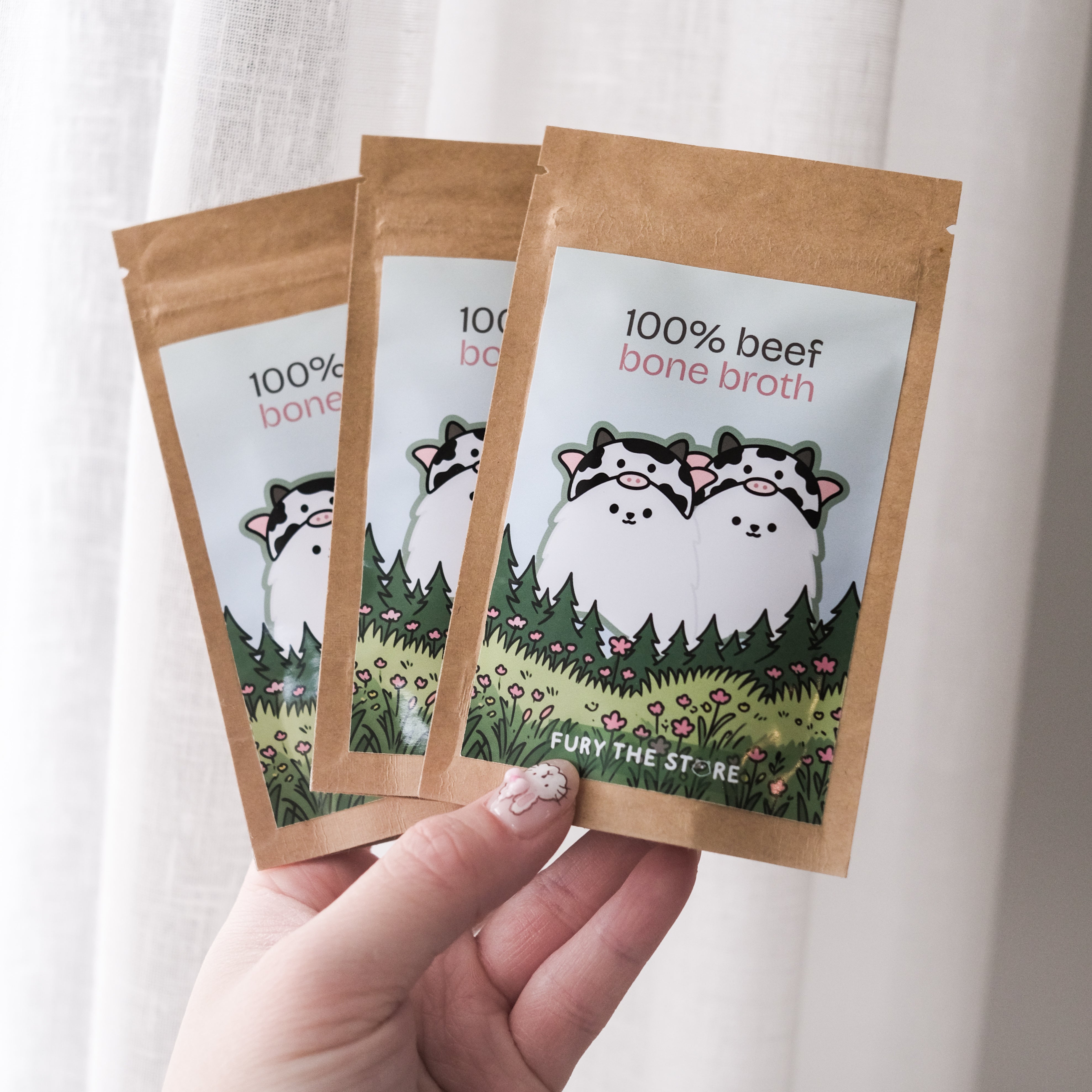 100% beef bone broth | hill&hound