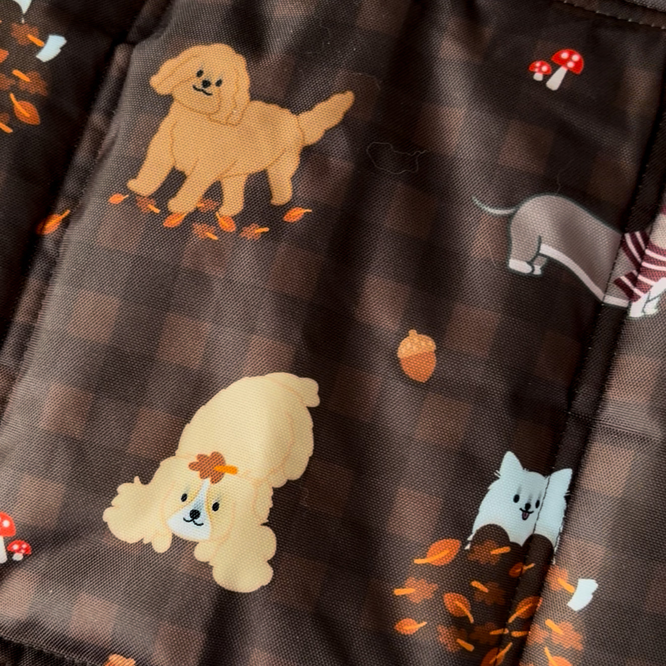 dogs in the woods settle mat (seconds sale)