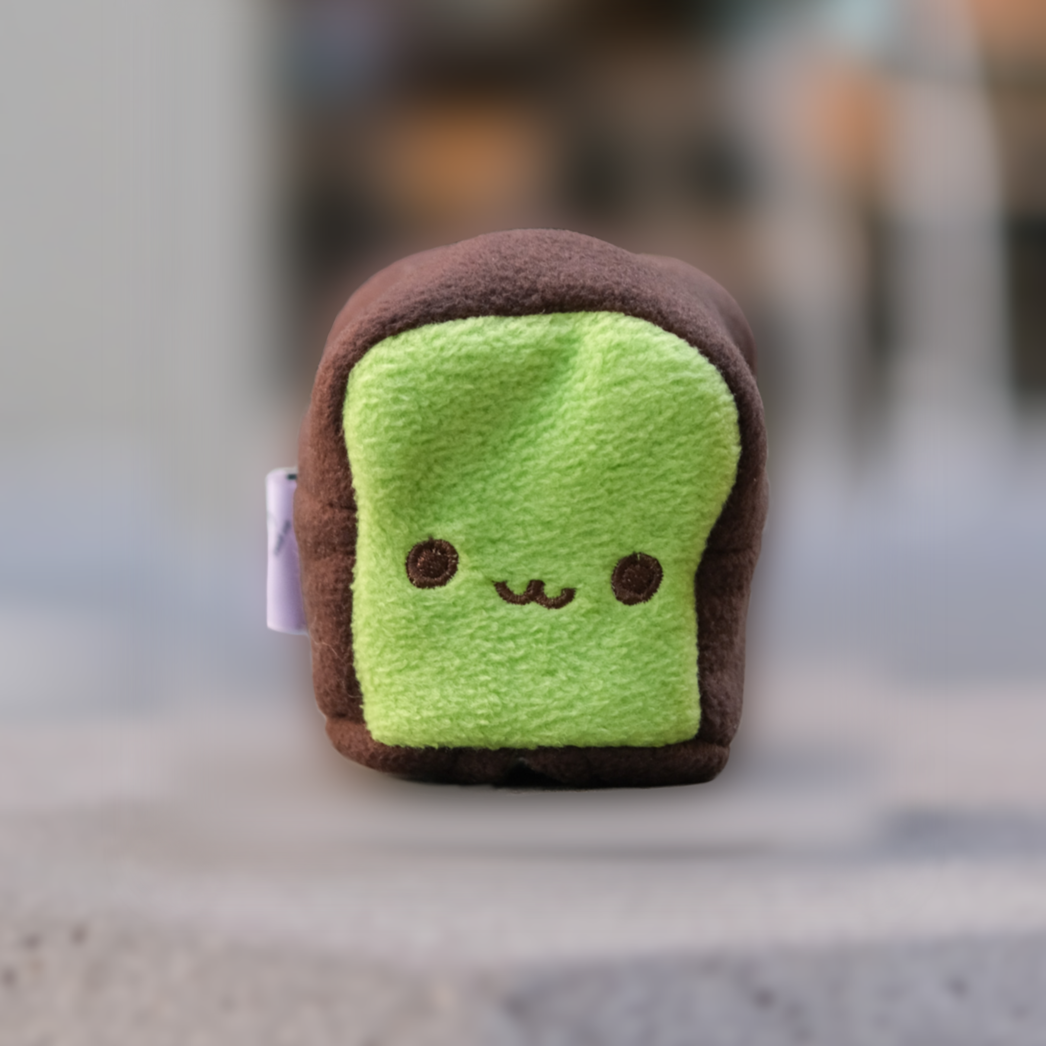 matcha toast snuffle toy