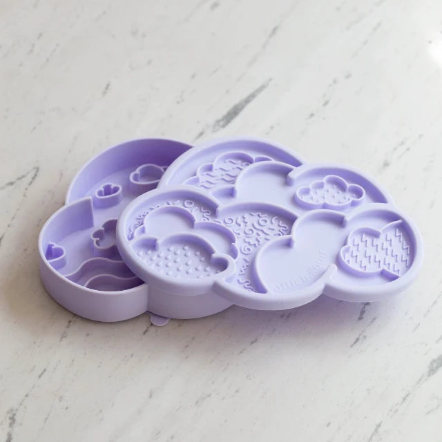 cloud nine lick mat & lid | olliebgood