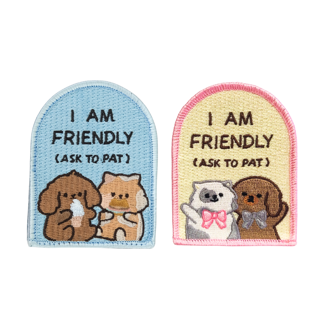 i'm friendly | special edition attachable patch