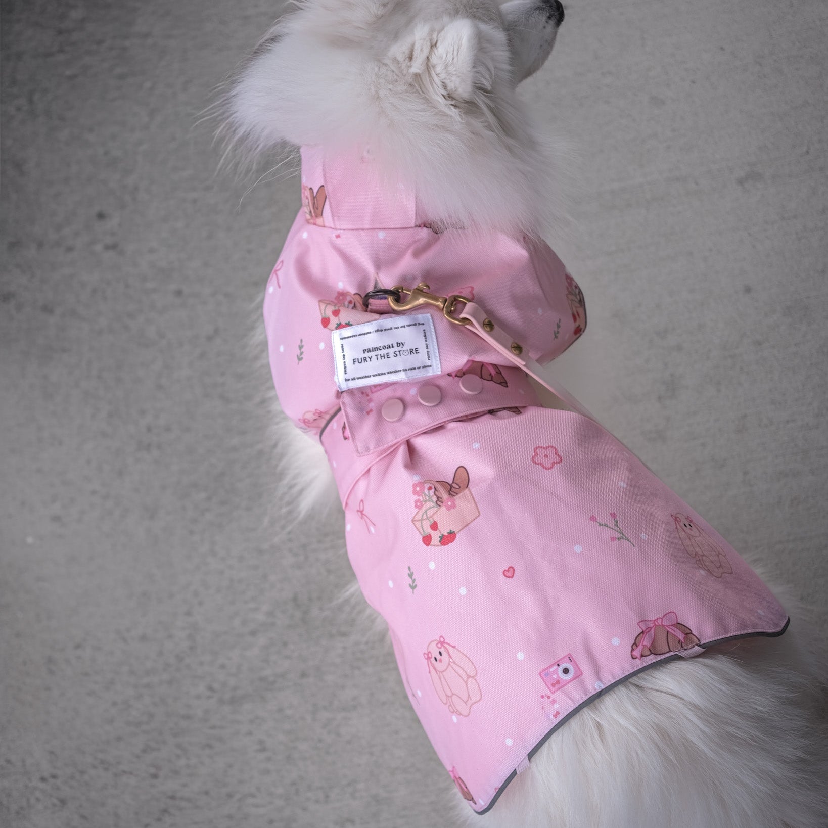 the good girl reversible raincoat