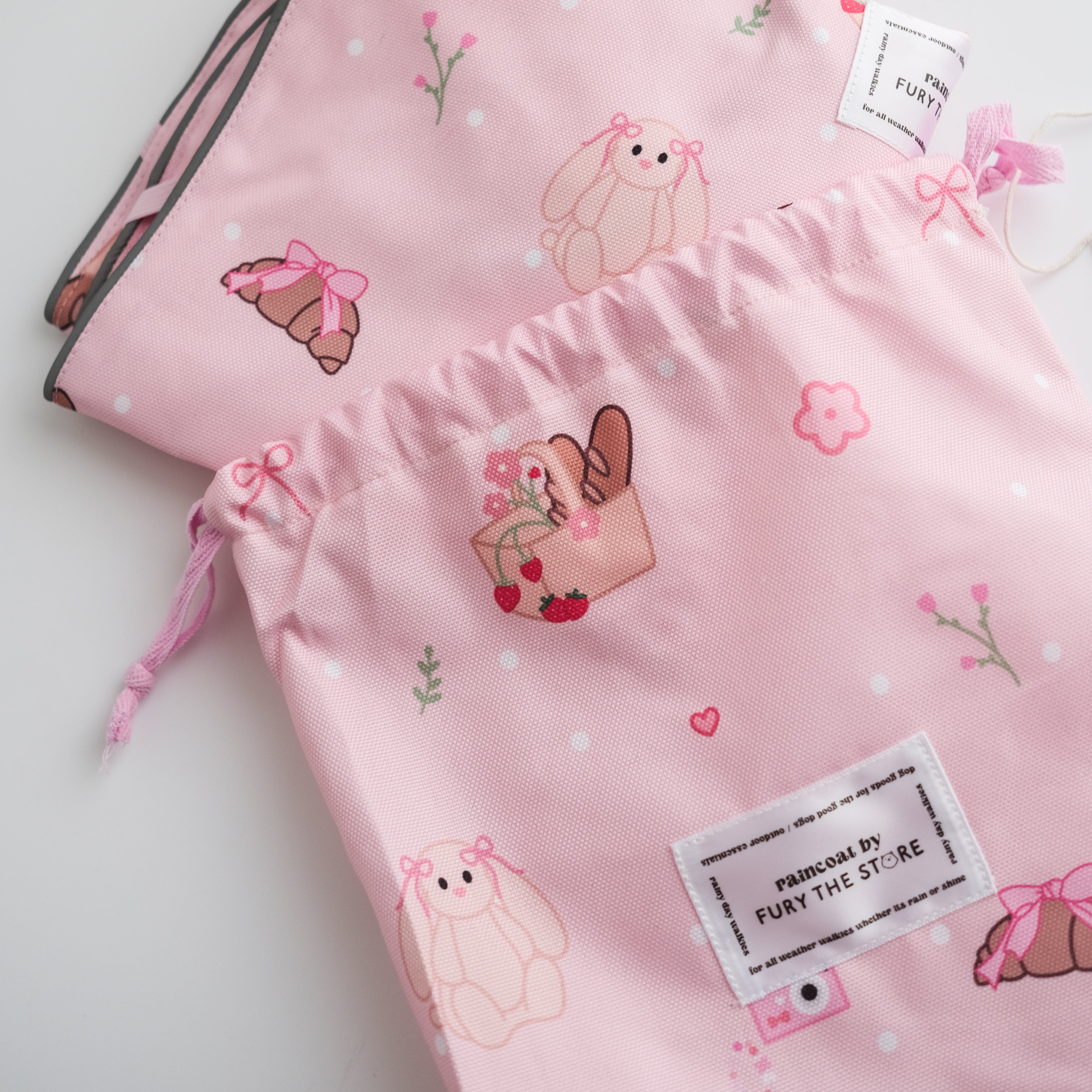 the good girl reversible raincoat