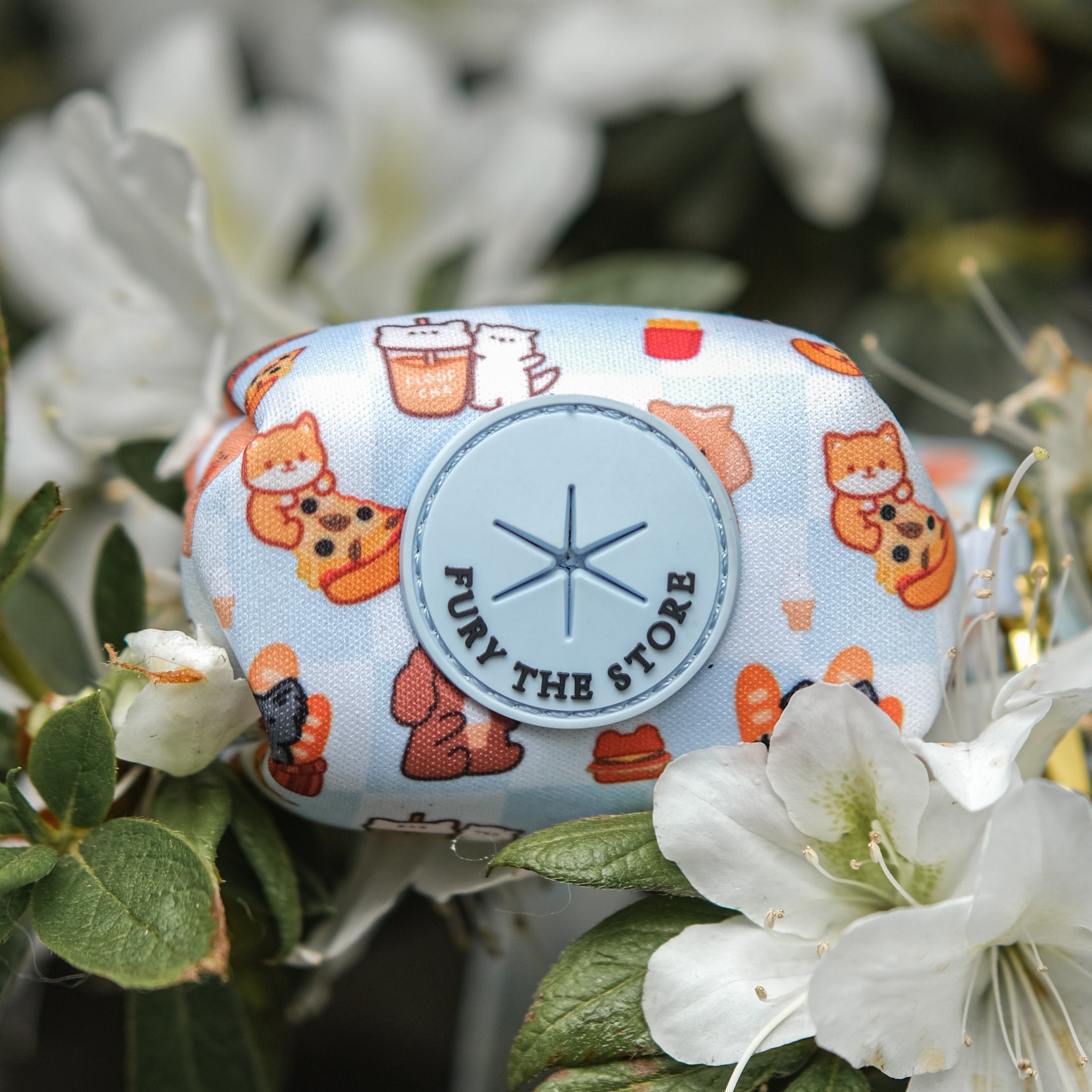 'fury&friends in nyc' waste bag holder