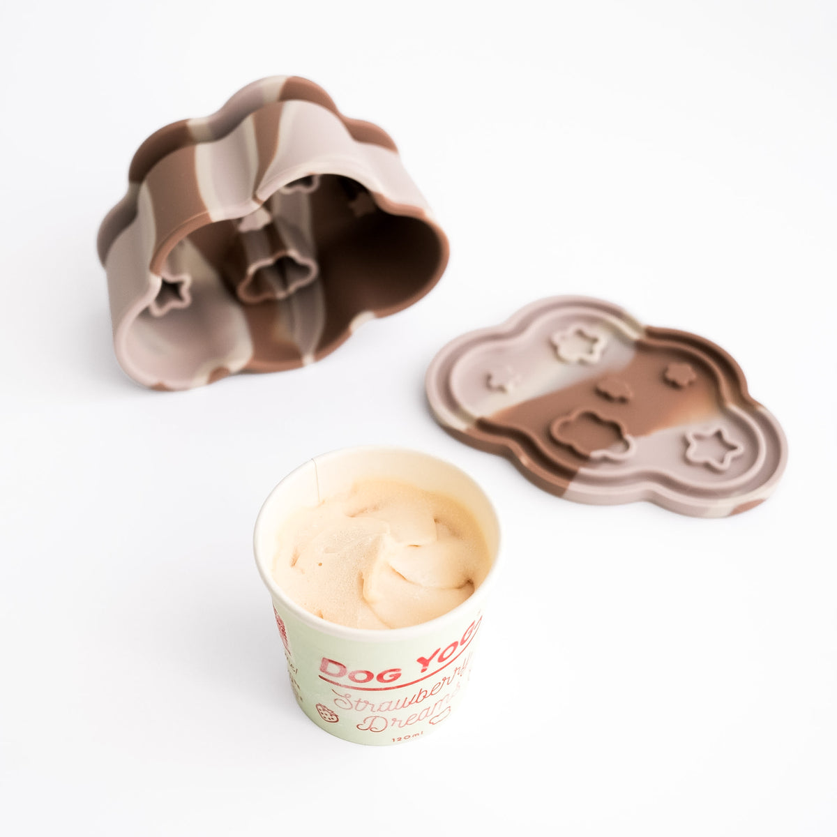nimbus forage feeder set in neapolitan ice cream