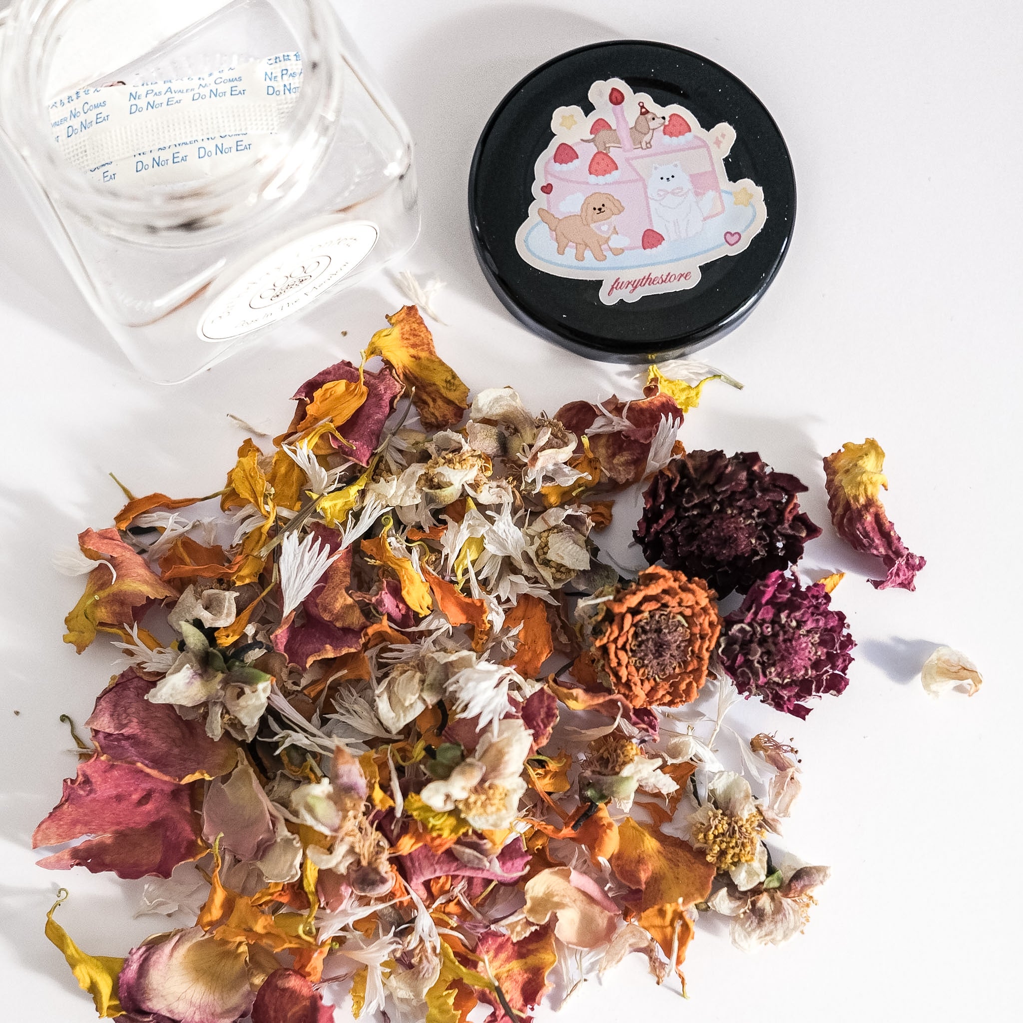 birthday confetti jar | dogs in the meadow