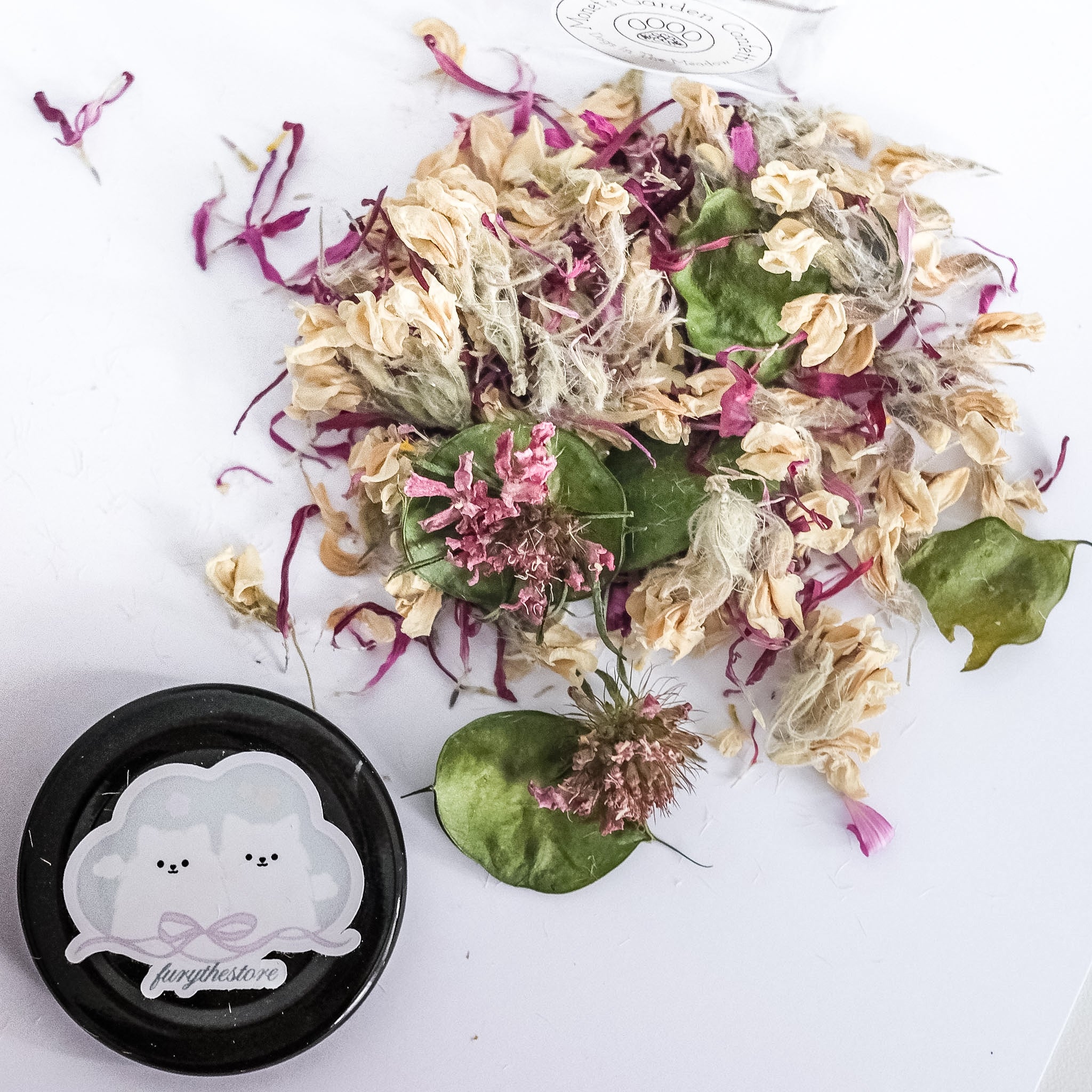 monet's garden confetti jar | dogs in the meadow