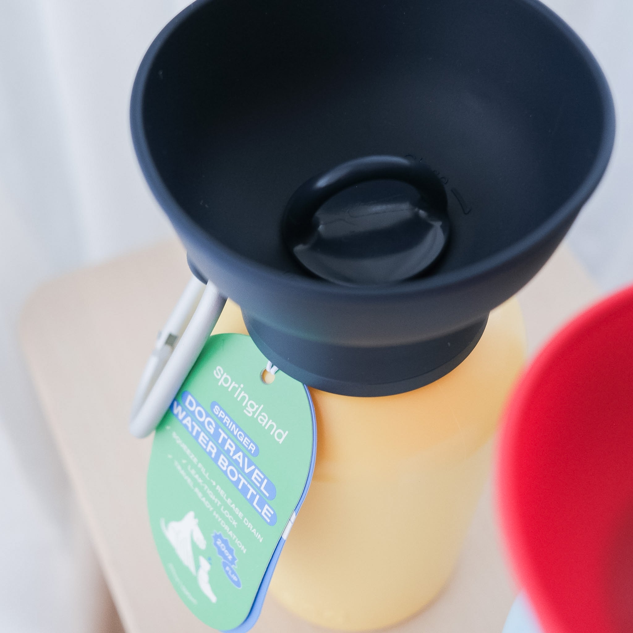 flip travel water bottle | springland pets