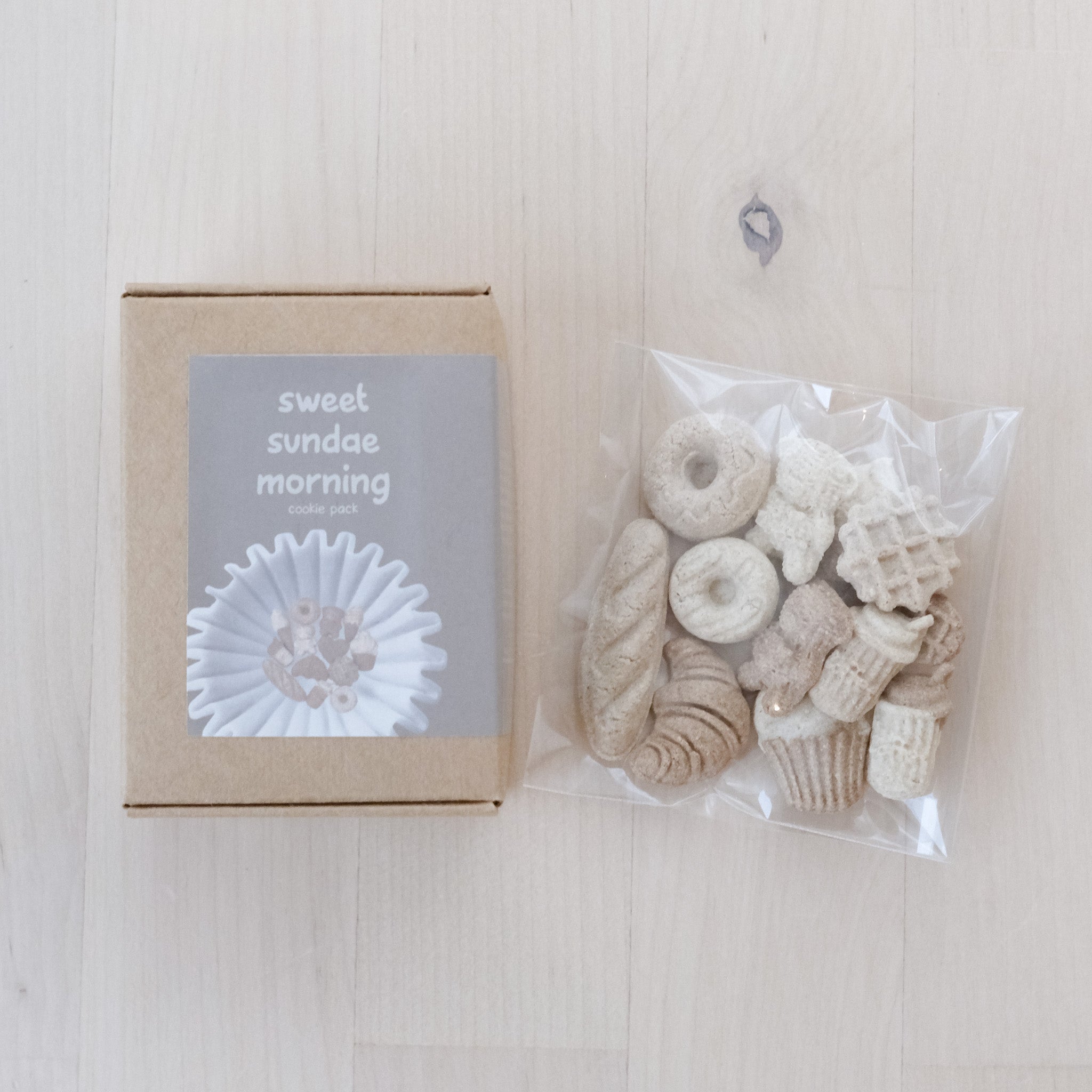 sweet sundae morning cookie pack | flour&fur
