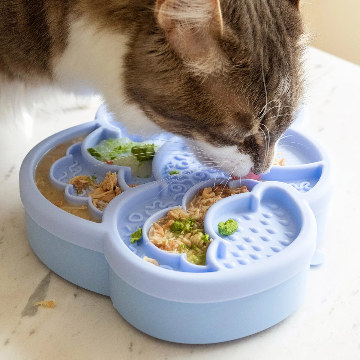 cloud nine lick mat & lid | olliebgood