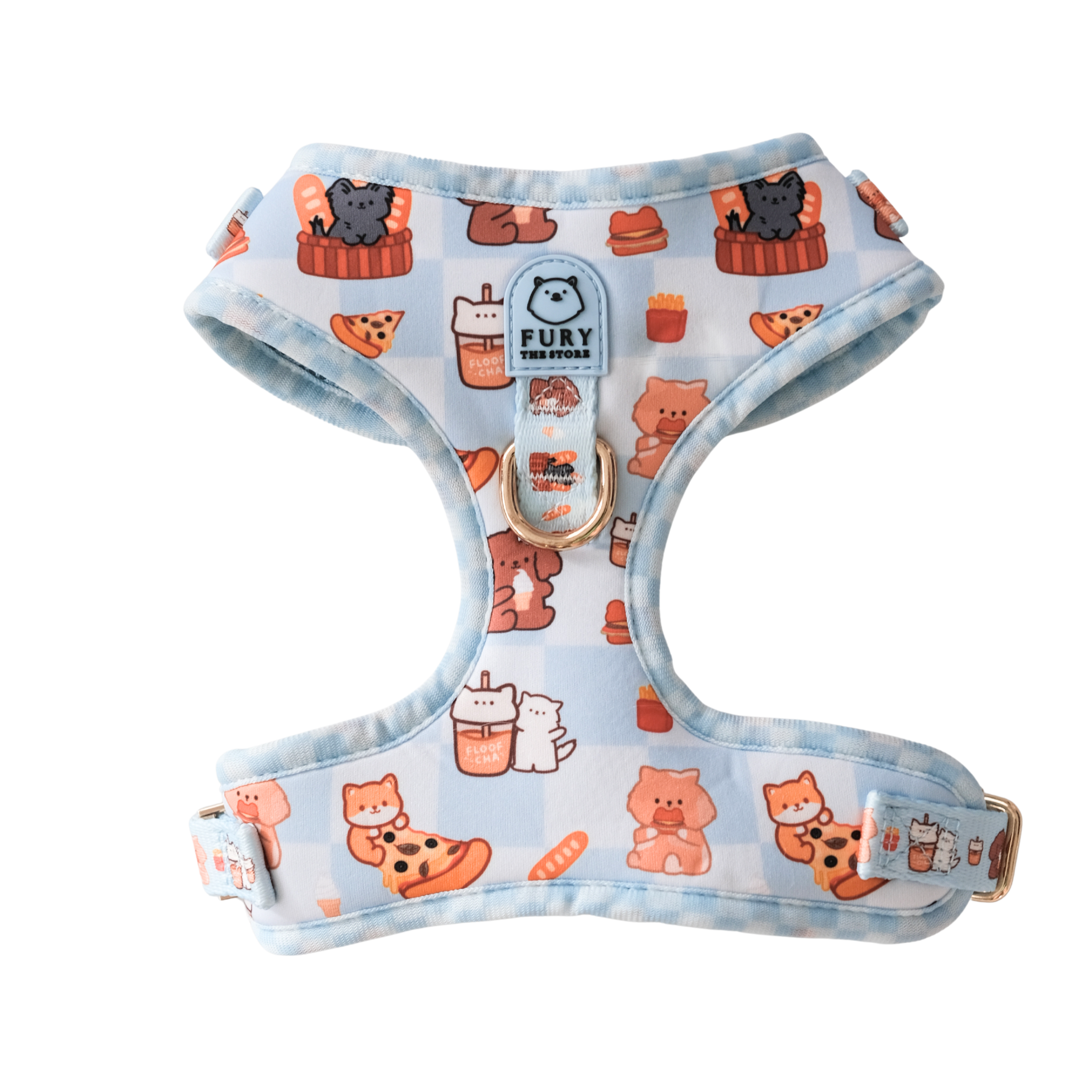 'fury&friends in nyc' harness