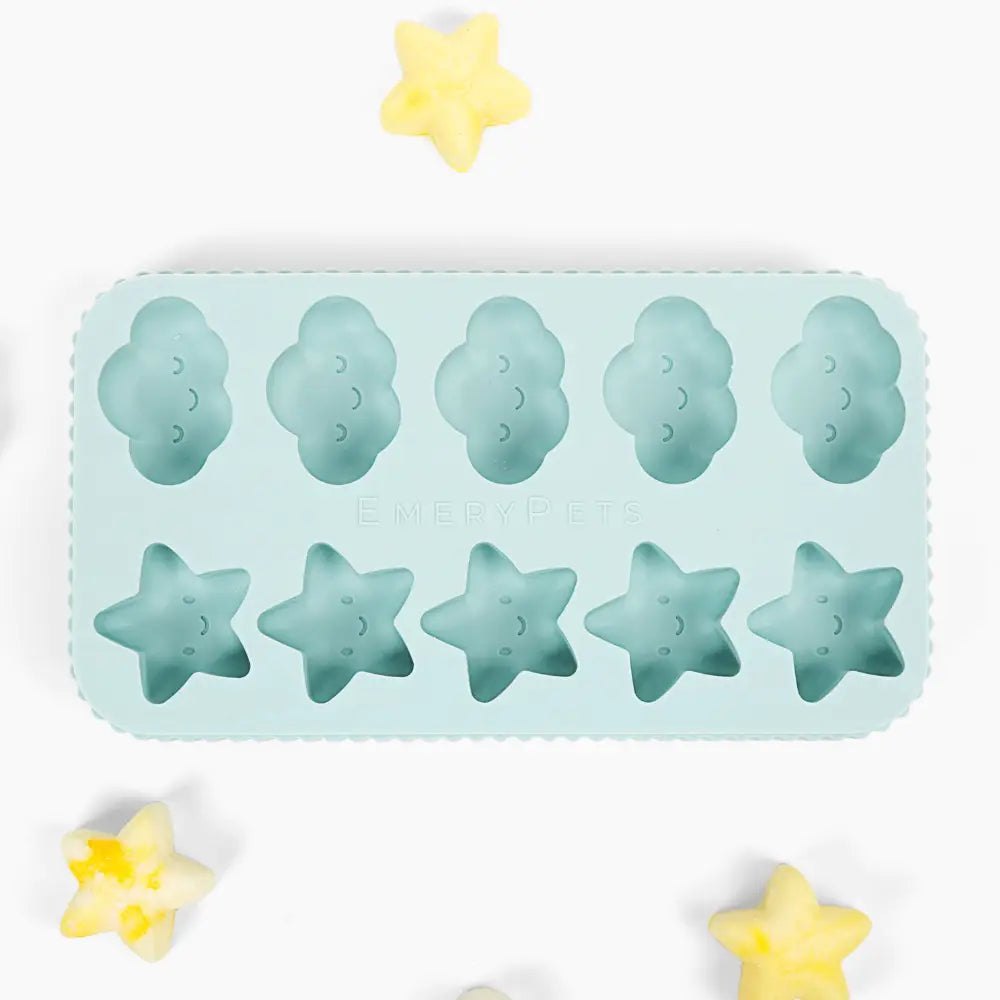 star + cloud treat mold | emerypets