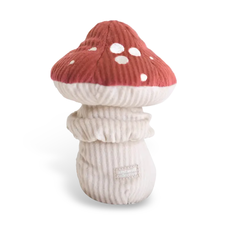 shroom squeaky snuffle toy | lambwolf co