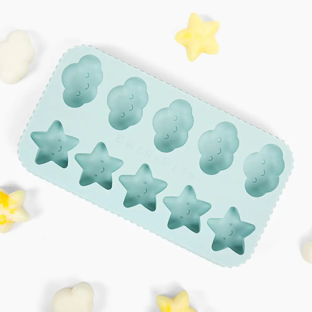 star + cloud treat mold | emerypets