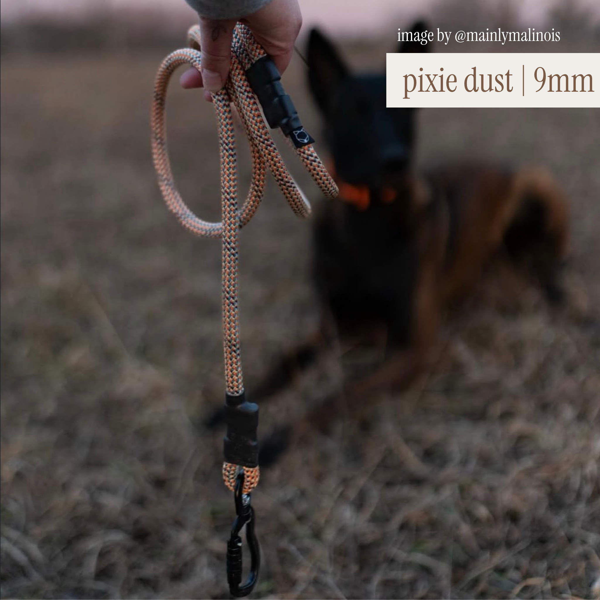 litto howler adjustable hands-free leash | 9/10mm
