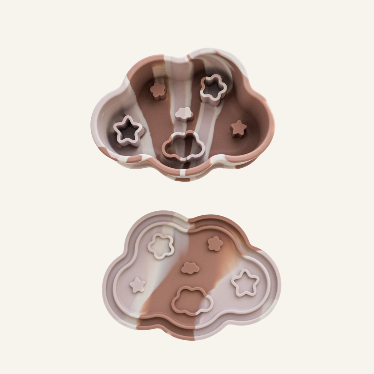 nimbus forage feeder set in neapolitan ice cream