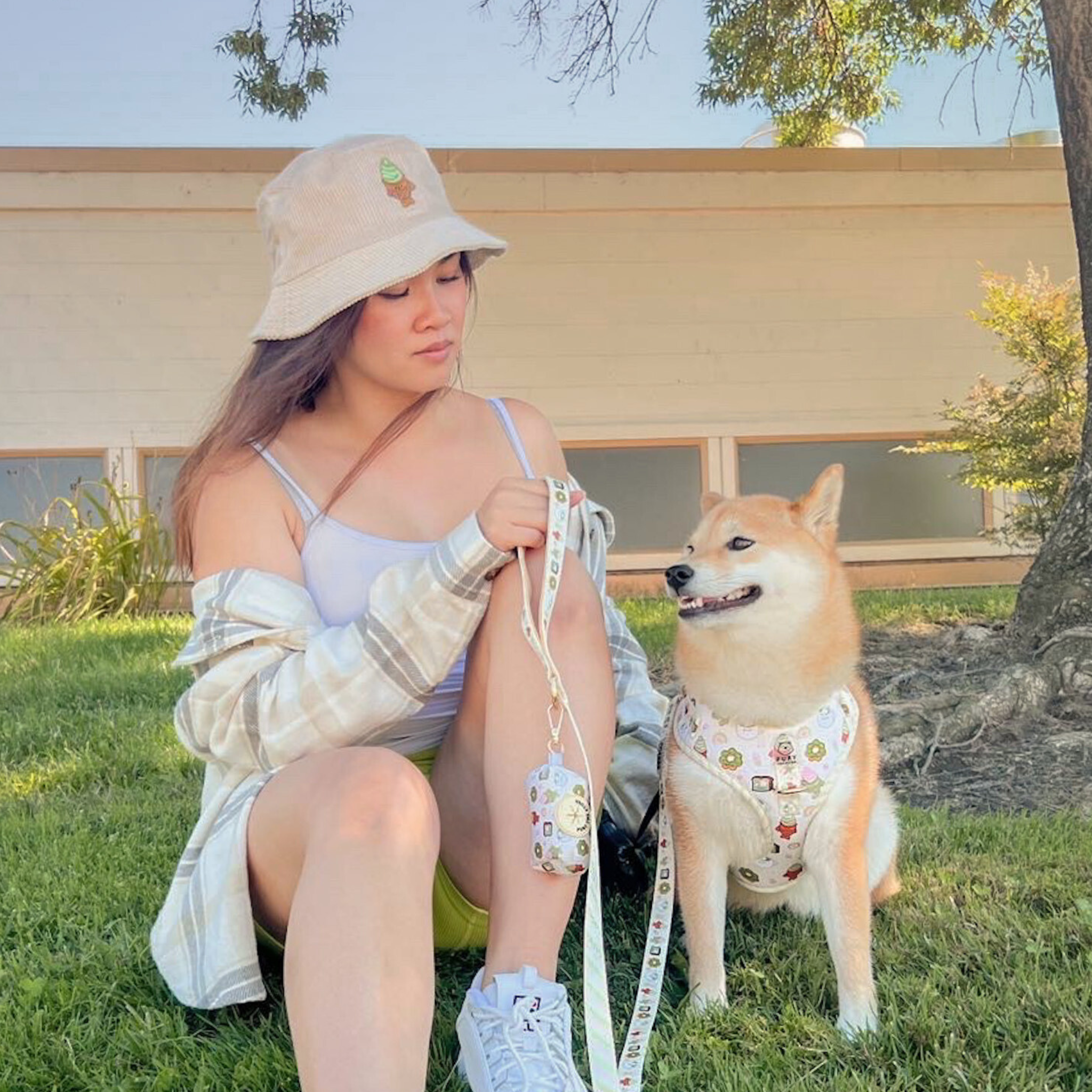 dango / taiyaki reversible bucket hat