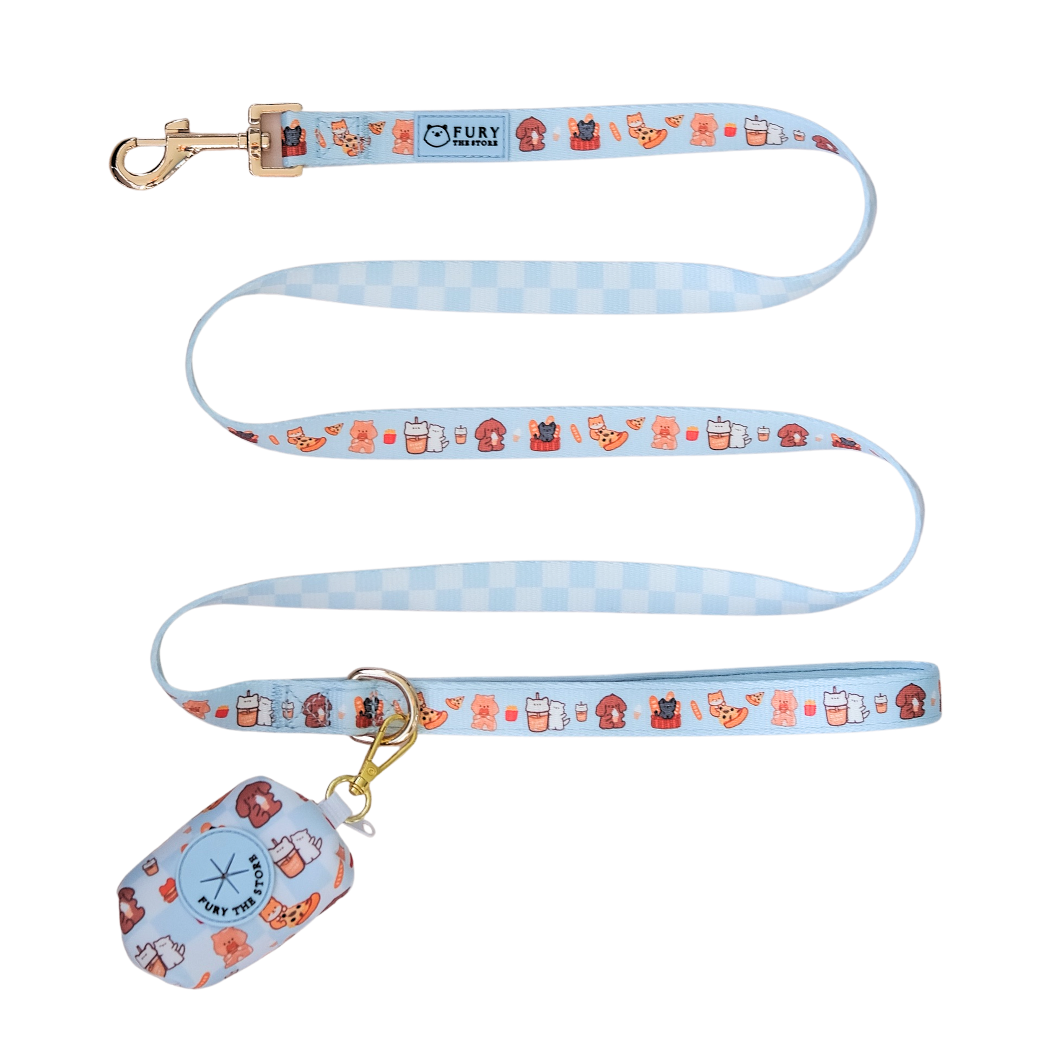 'fury&friends in nyc' leash