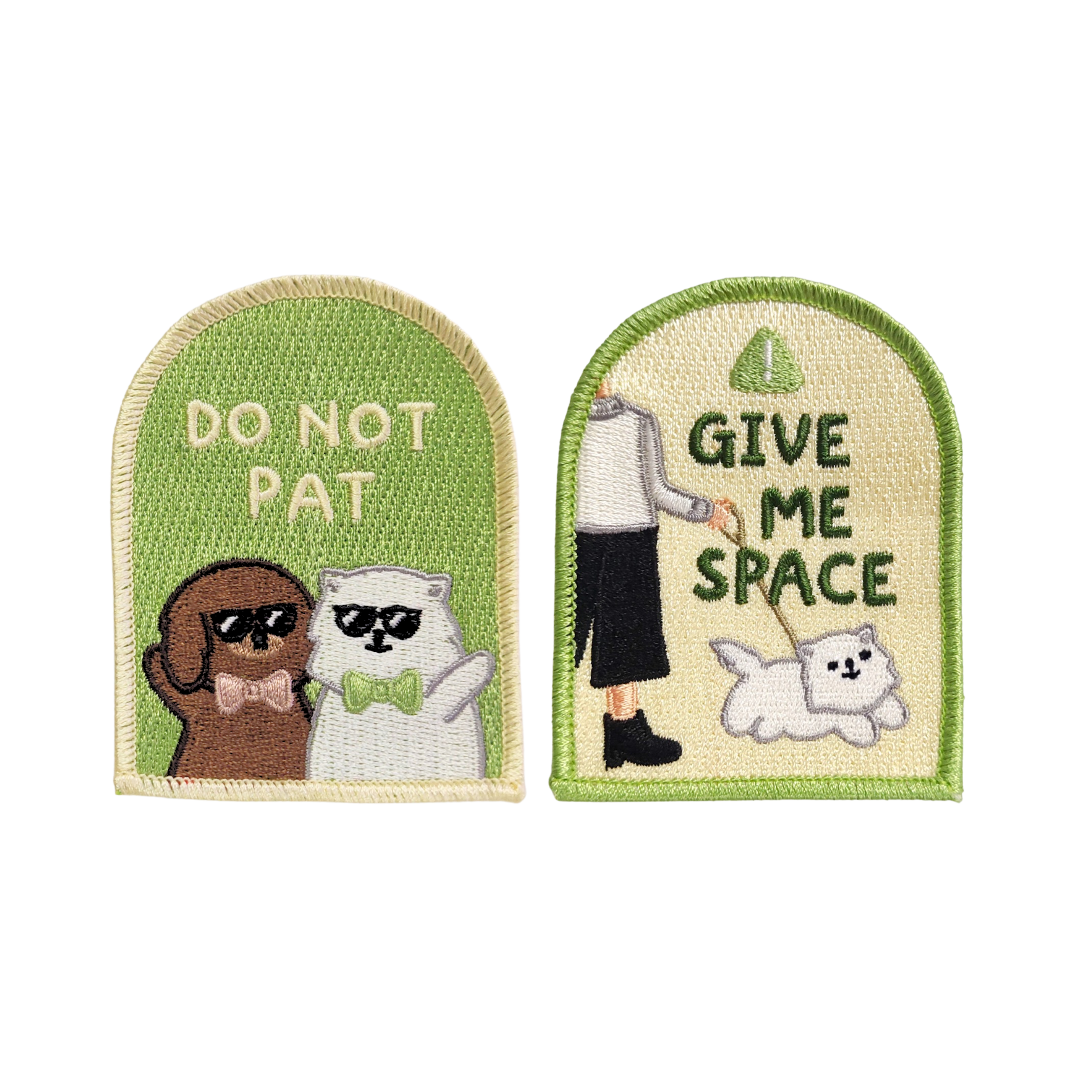 give me space (fury&friends) attachable patch