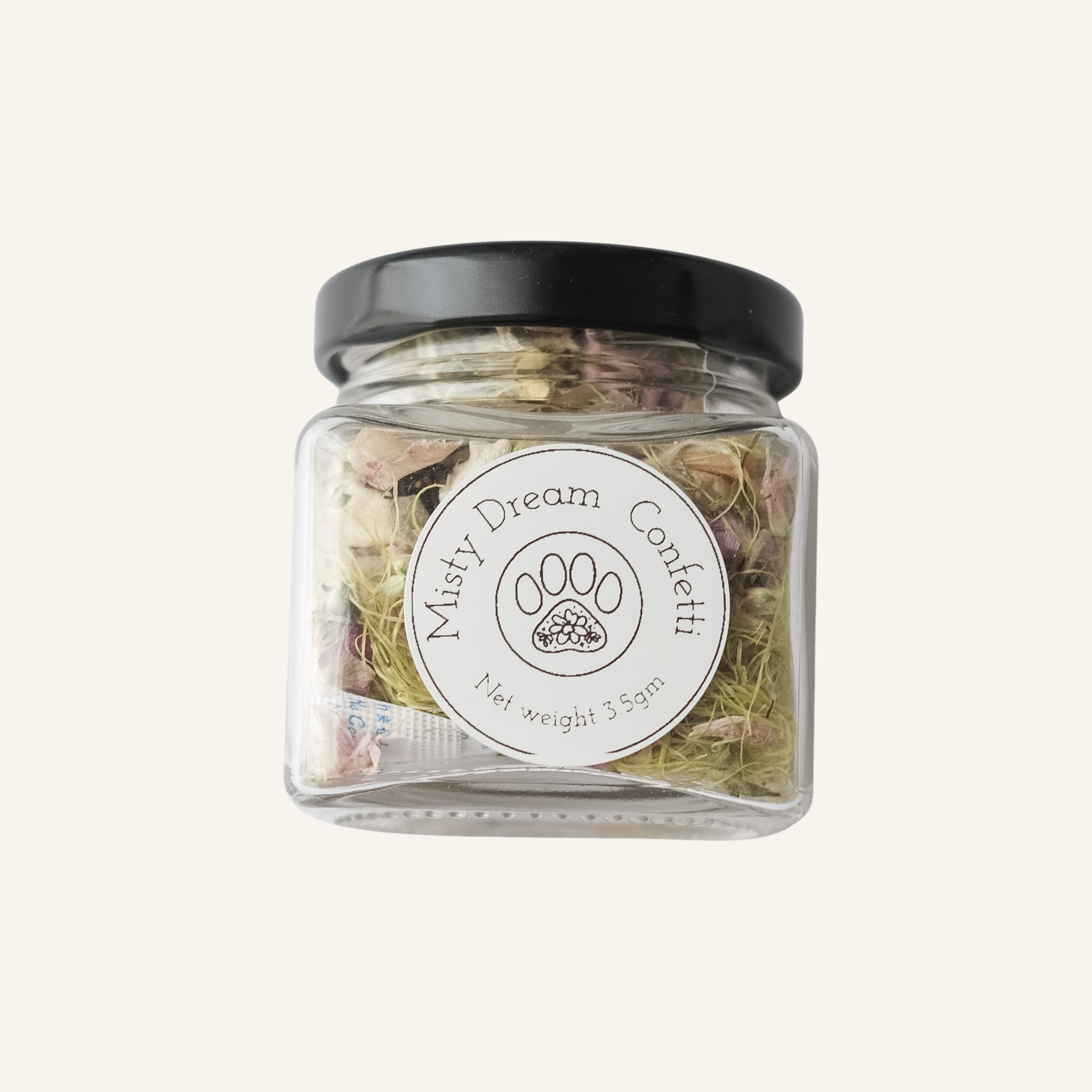 misty dream confetti jar | dogs in the meadow