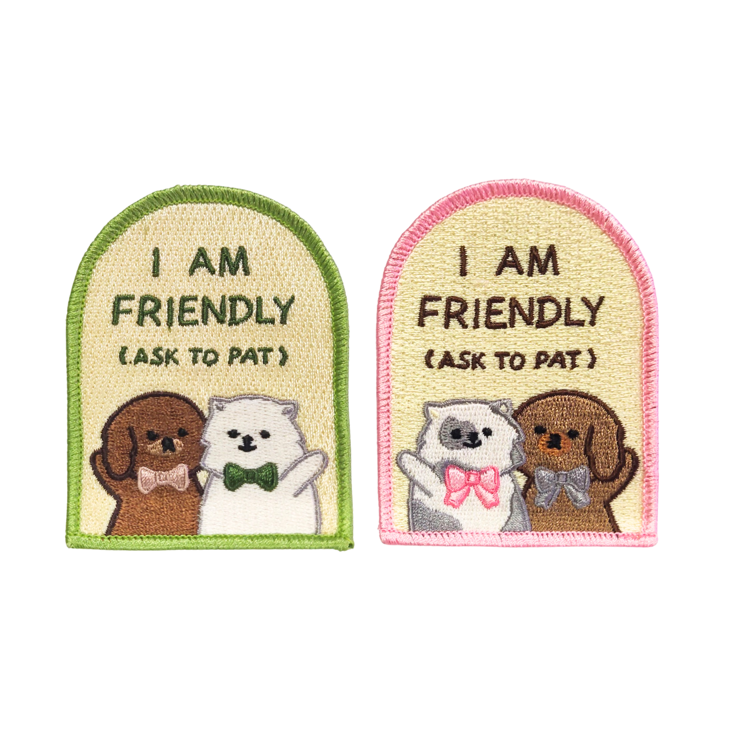 i'm friendly (fury&friends) attachable patch