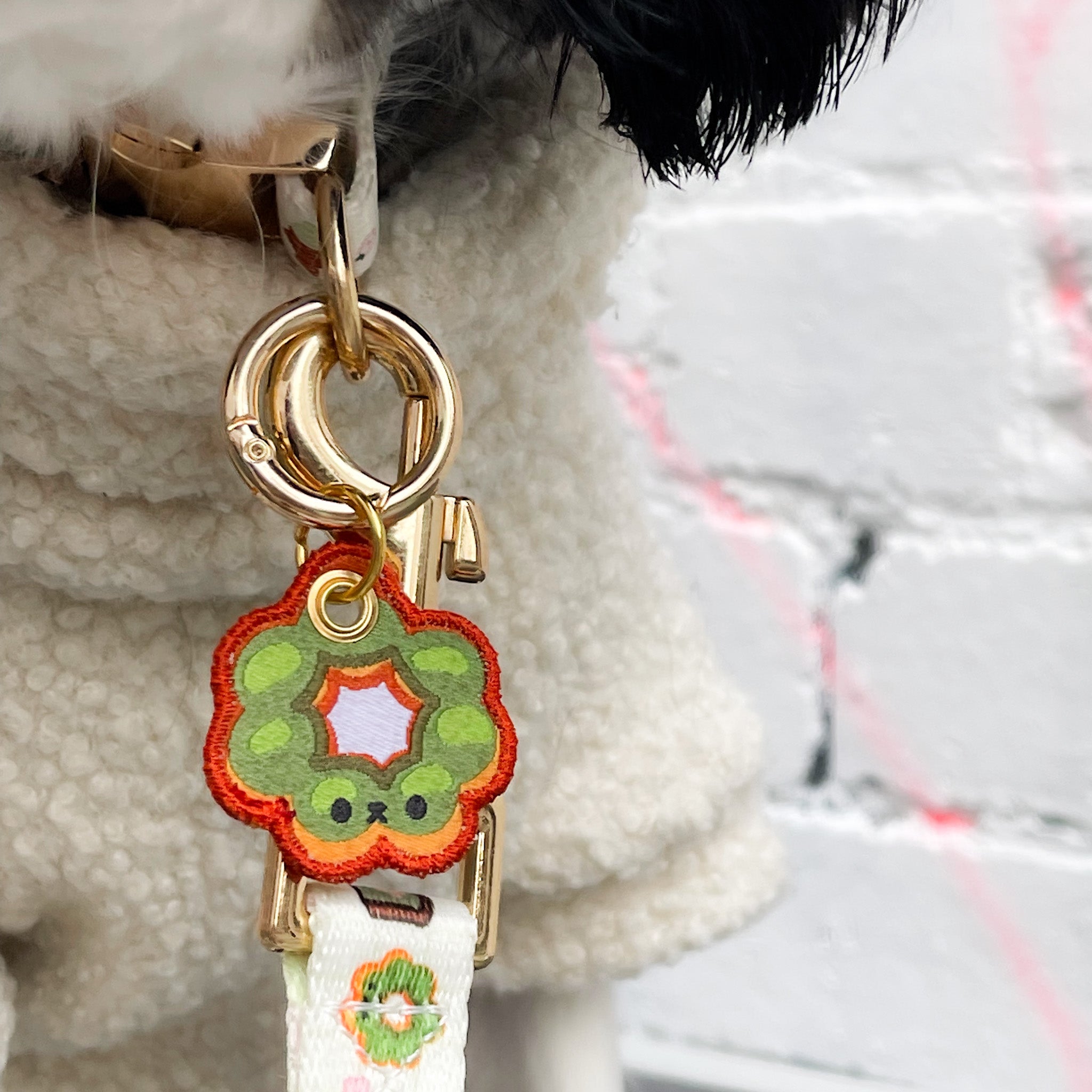 mochi donut charm tag