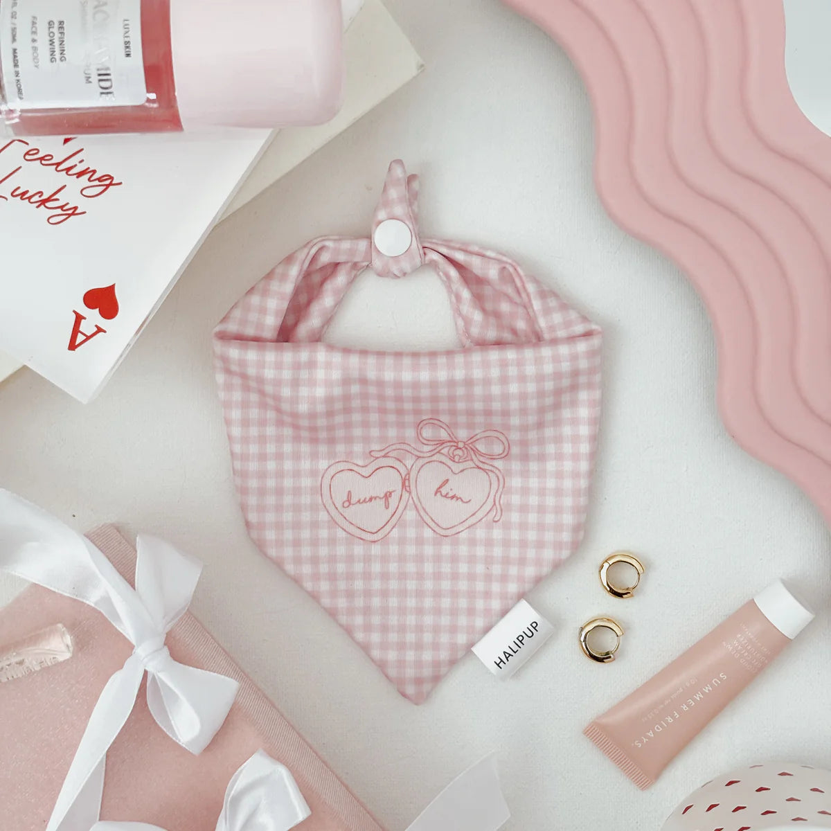 dump him dog bandana | halipup