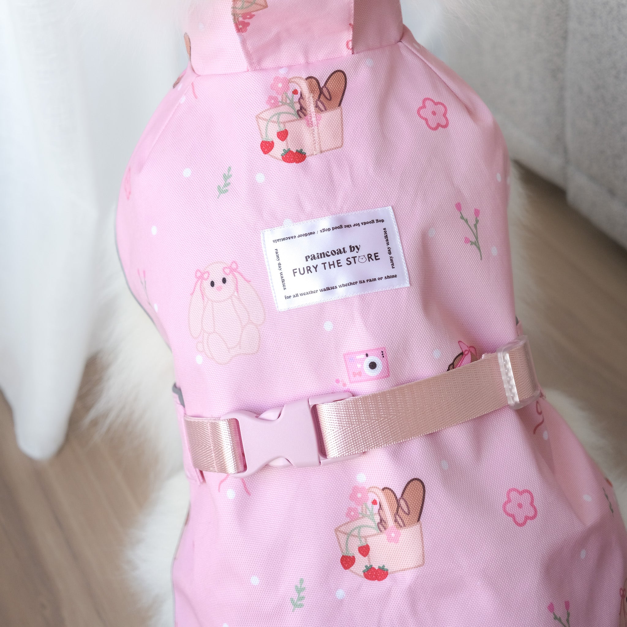 the good girl reversible raincoat 2.0 [with buckle!]