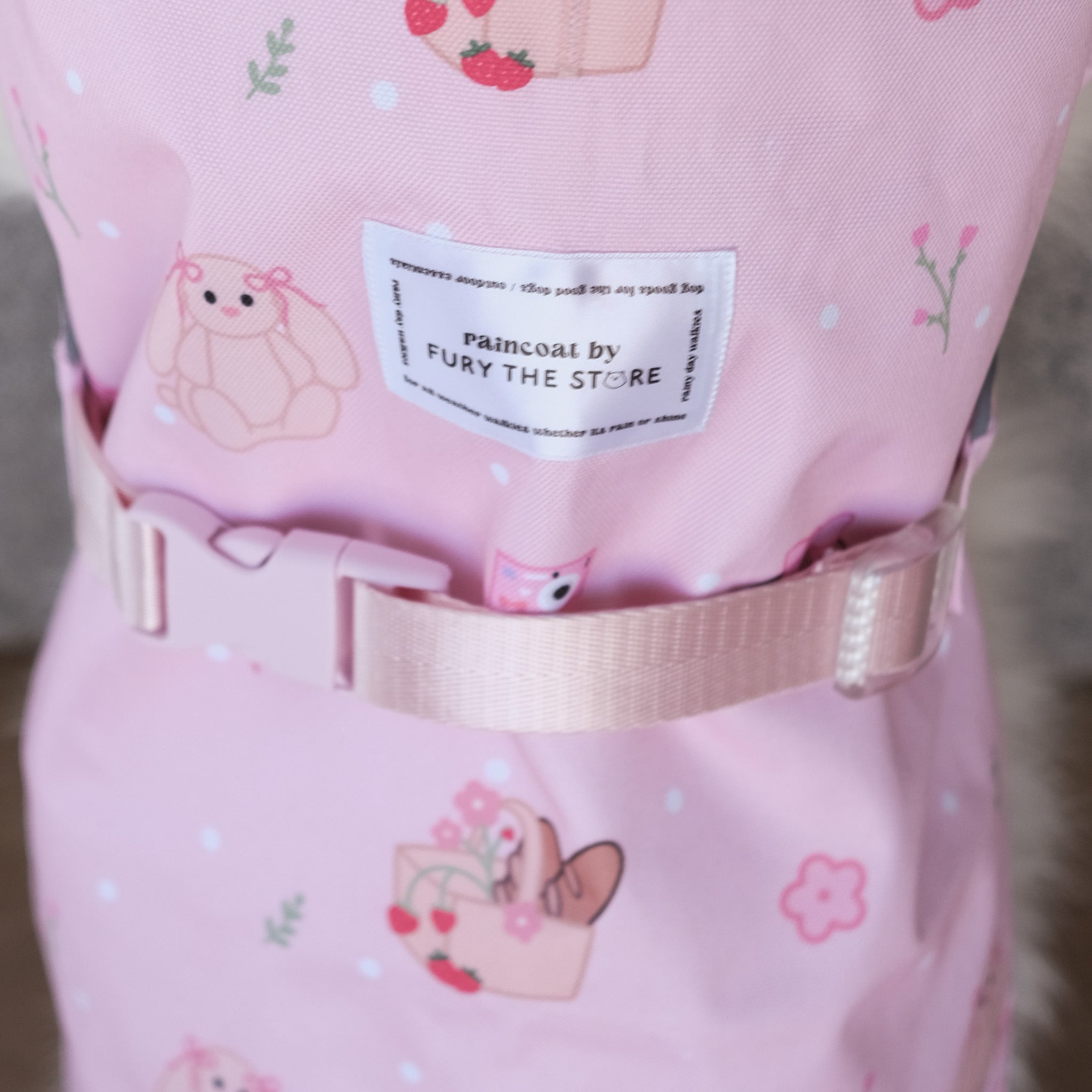 the good girl reversible raincoat 2.0 [with buckle!]