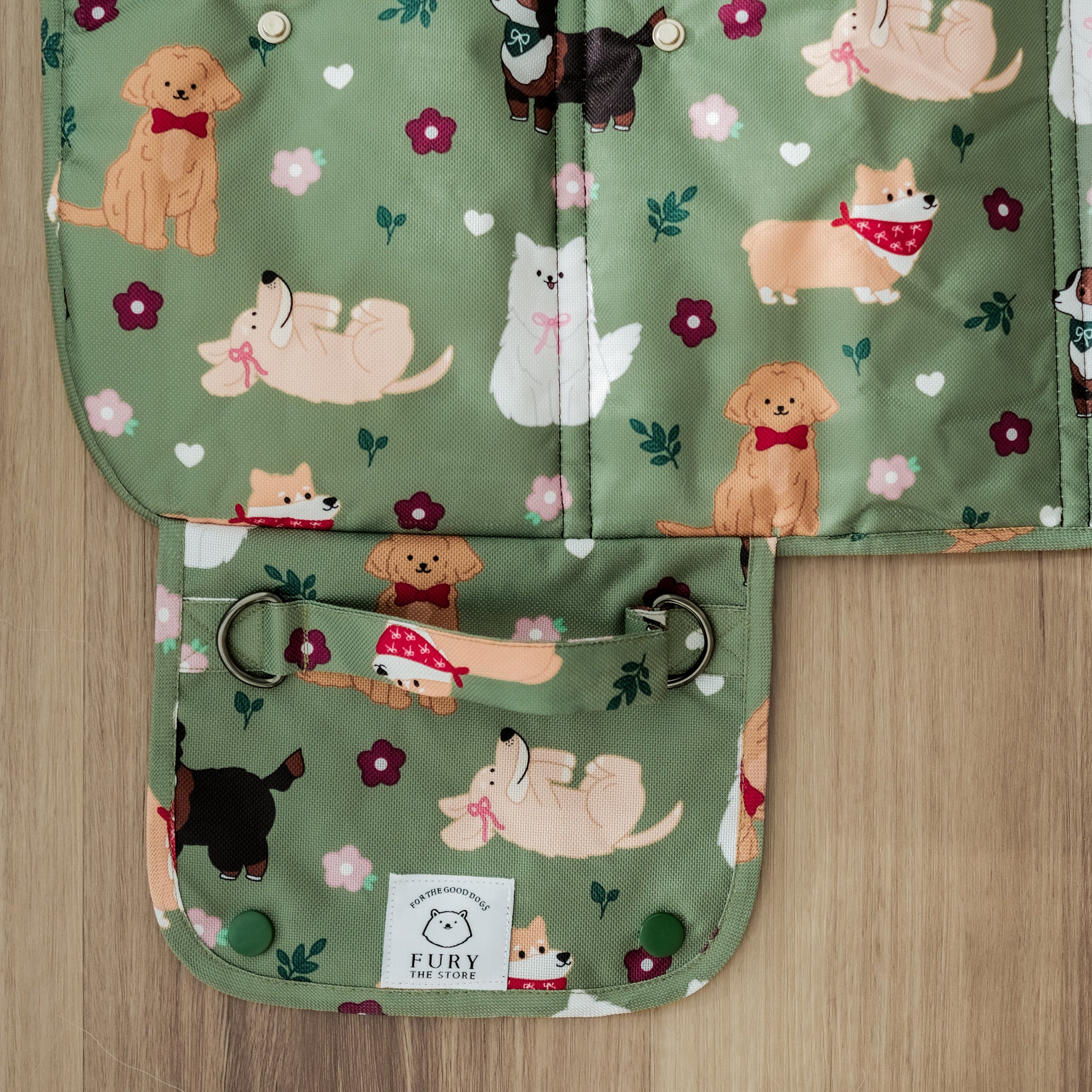 dogs at the park (bows edition)