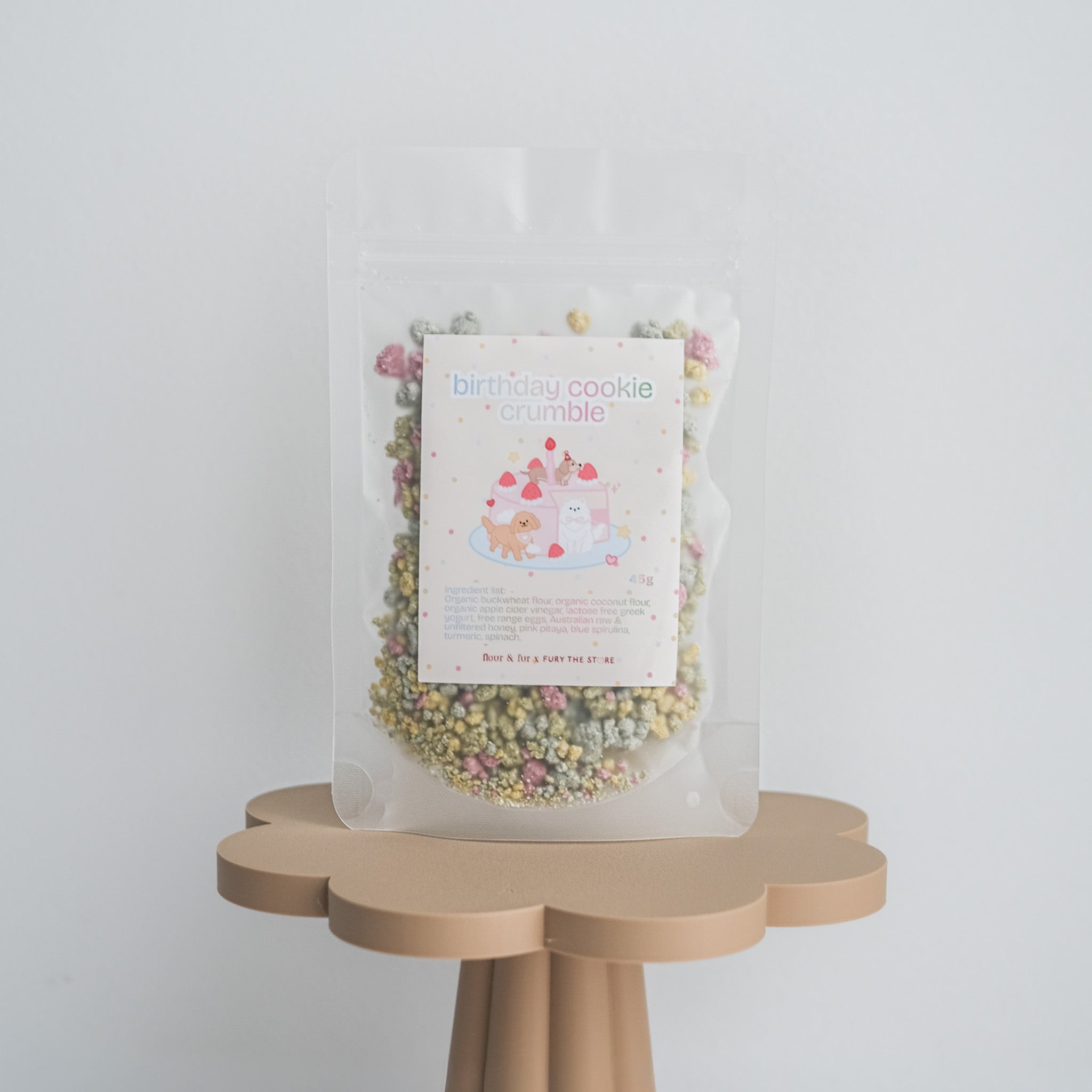 birthday cookie crumble | flour&fur