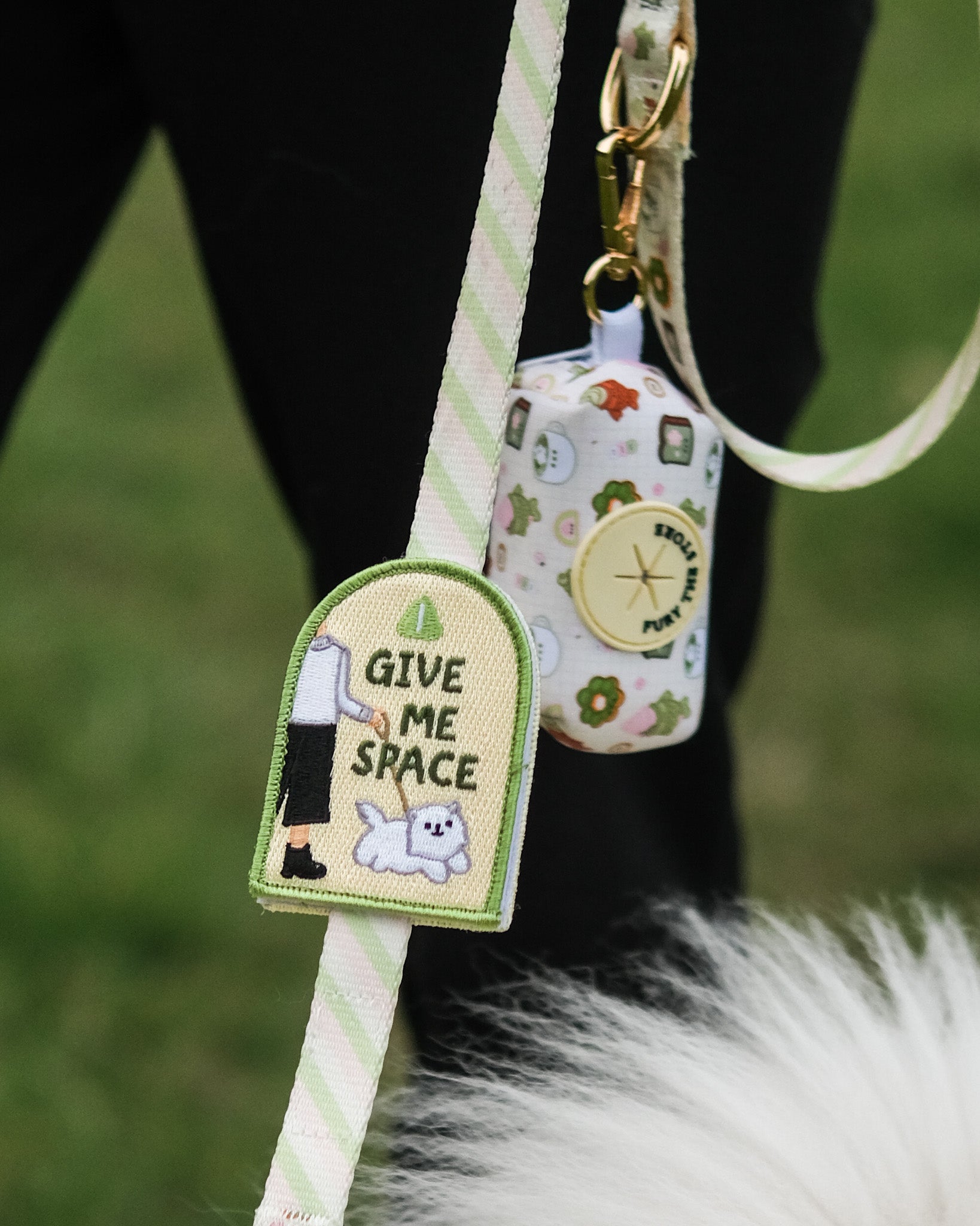 give me space (fury&friends) attachable patch