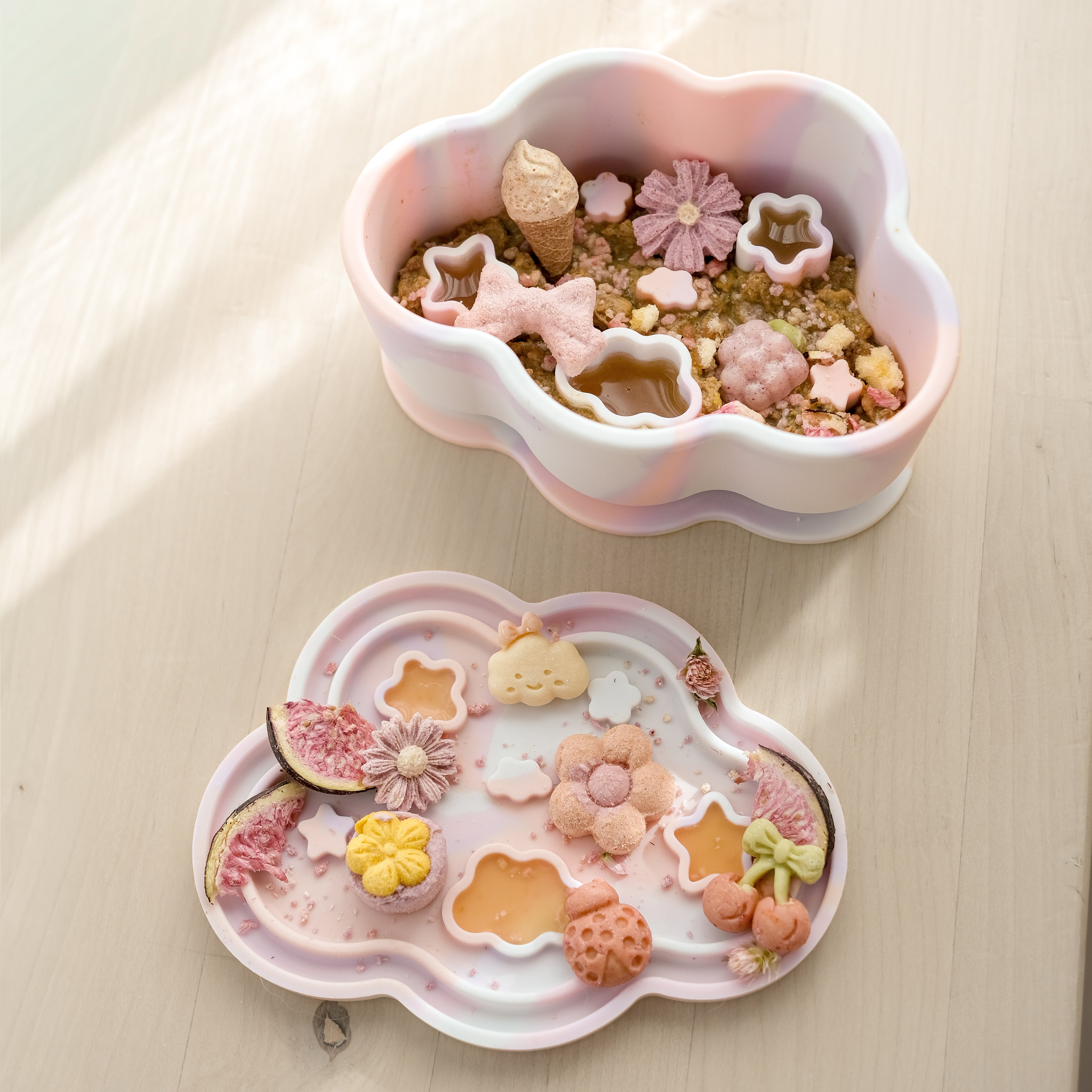 nimbus forage feeder set in dawn (sold out)