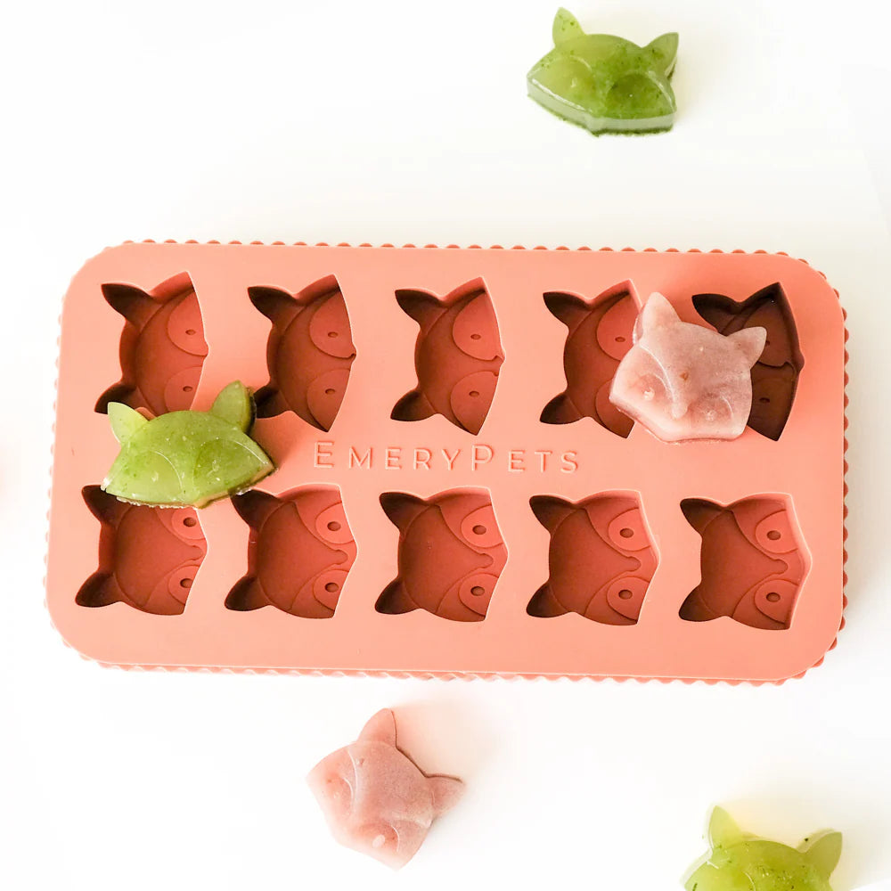 fox + racoon treat mold | emerypets