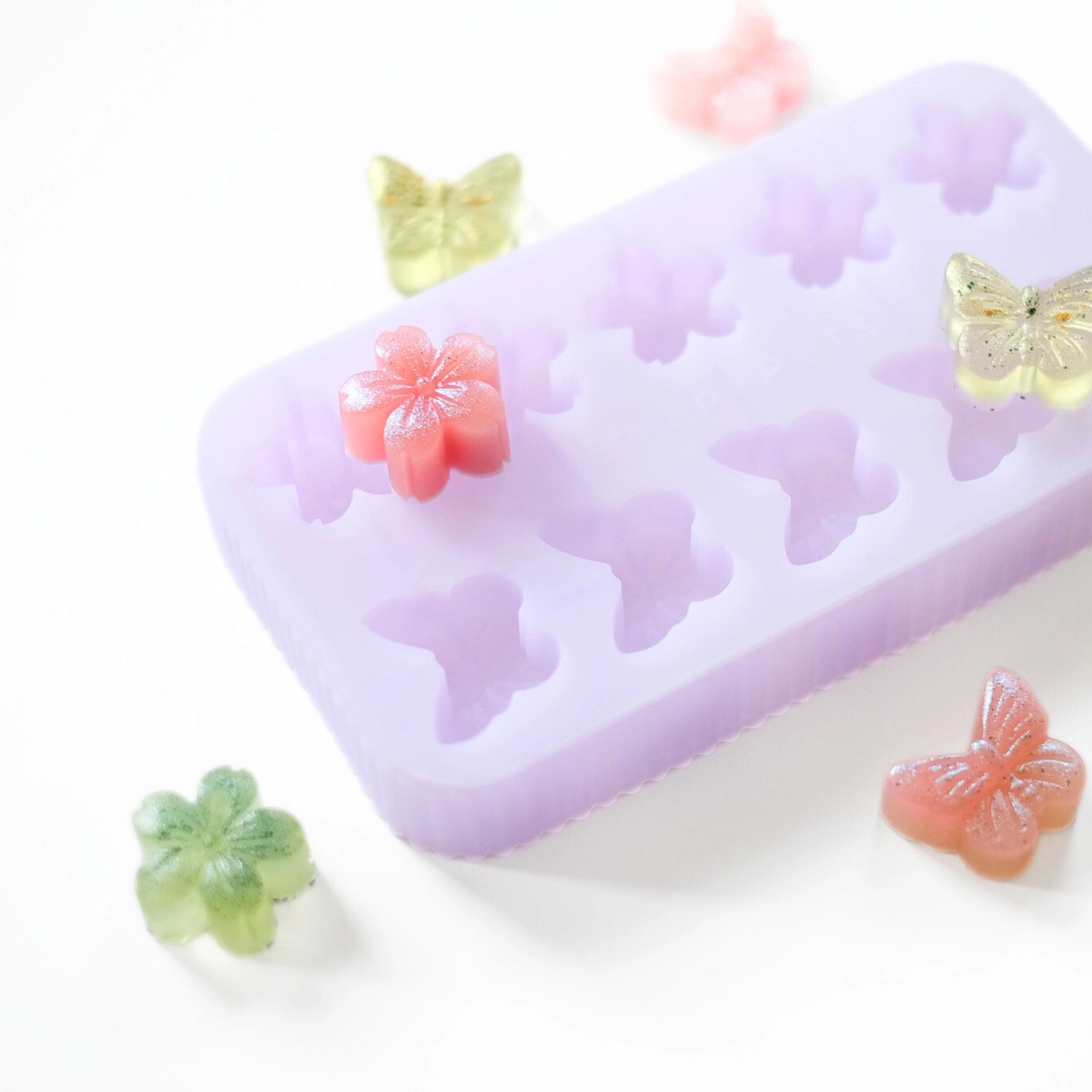 butterfly + sakura treat mold | emerypets