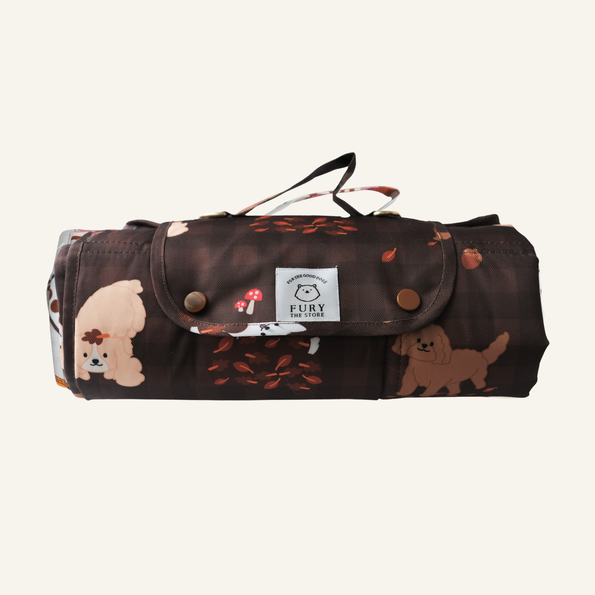 dogs in the woods settle mat (seconds sale)