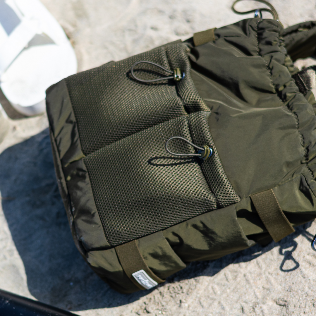 everyday dog walking bag / olive