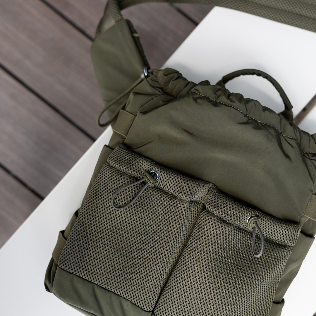 everyday dog walking bag / olive