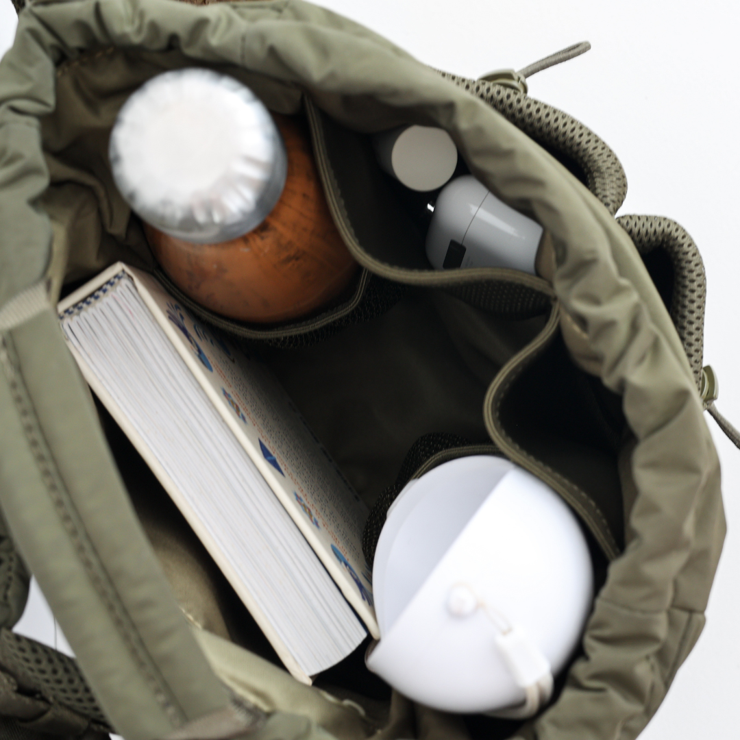 everyday dog walking bag / olive