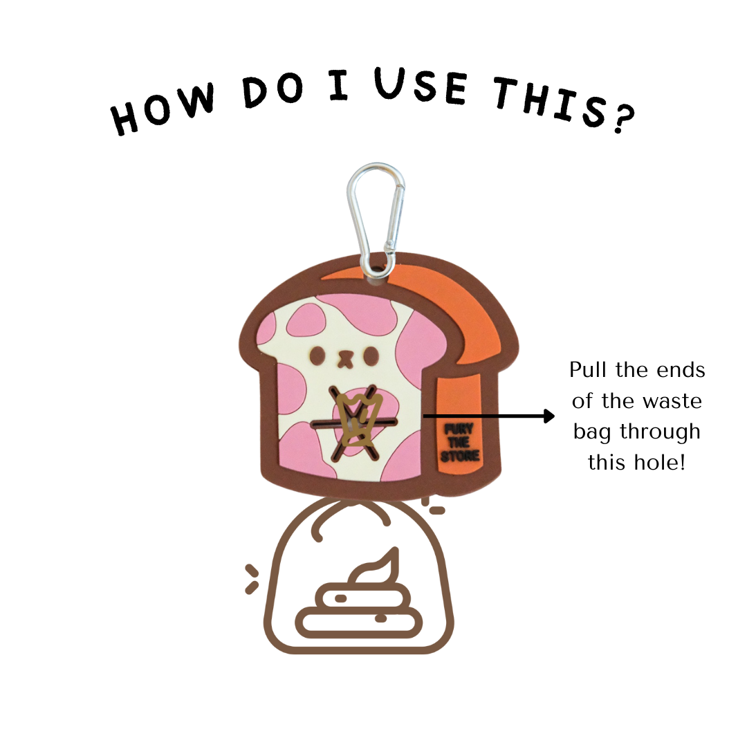 toast handsfree poop holder
